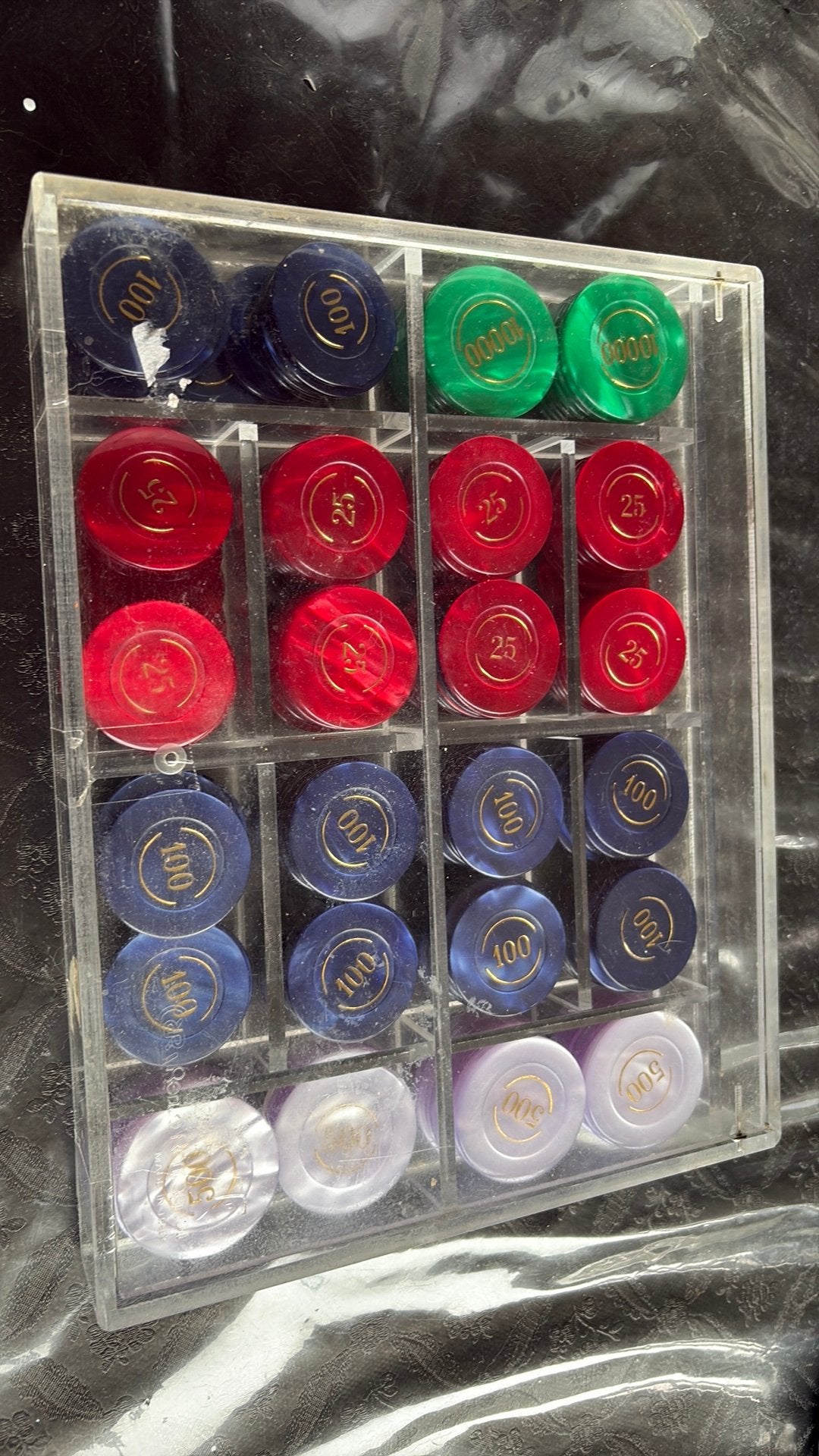 Set met fiches, Ophalen of Verzenden, Gebruikt