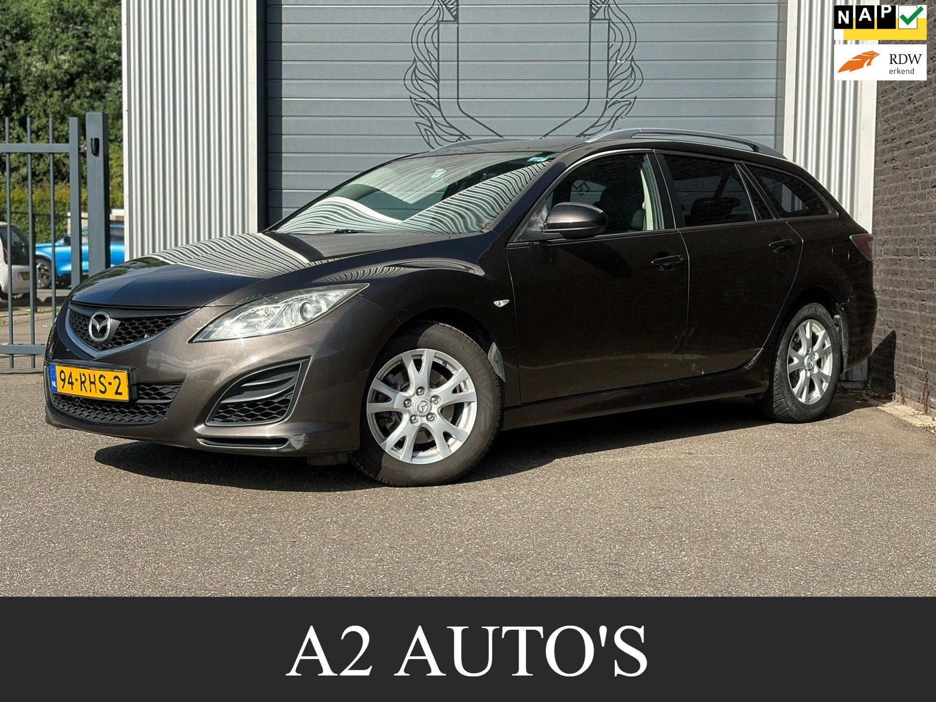 Mazda 6 Sportbreak 2.2 CiTD Business Camera|Airco|Cruise, Voorwielaandrijving, Euro 5, Stof, Gebruikt