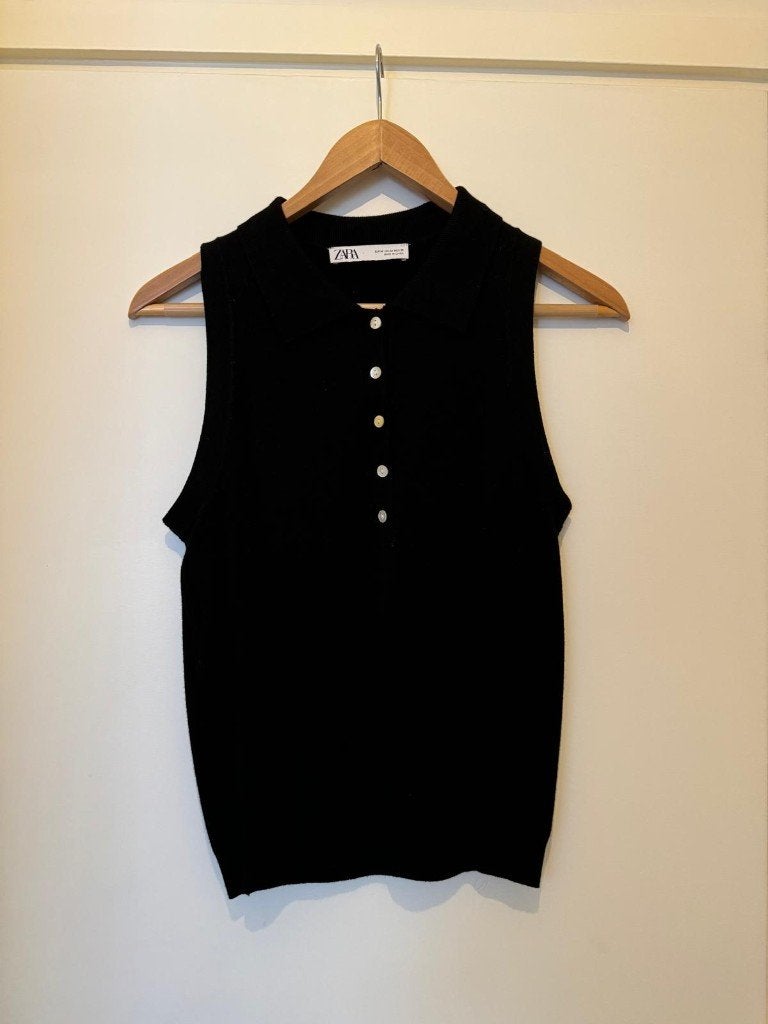 Sweater vest/gillette - Zara M, Maat 38/40 (M), Nieuw, Ophalen of Verzenden, Zonder mouw