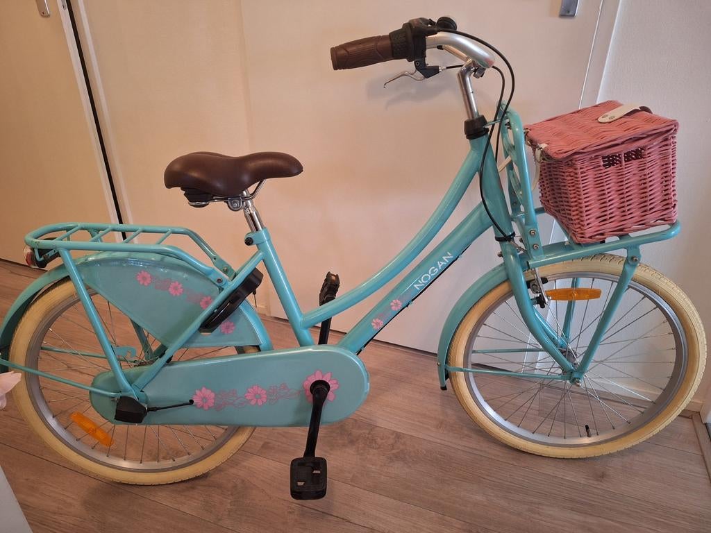 Meisjesfiets 22 inch, Fietsen en Brommers, Fietsen | Meisjes, Gebruikt, 22 inch, Versnellingen, Terugtraprem, Ophalen
