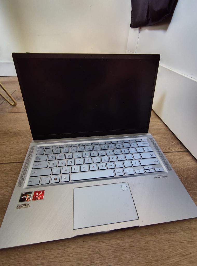 Zenbook 14 inch laptop AMD Ryzen 5 met nieuwe batterij, Ophalen, Gebruikt, Qwerty, 8 GB