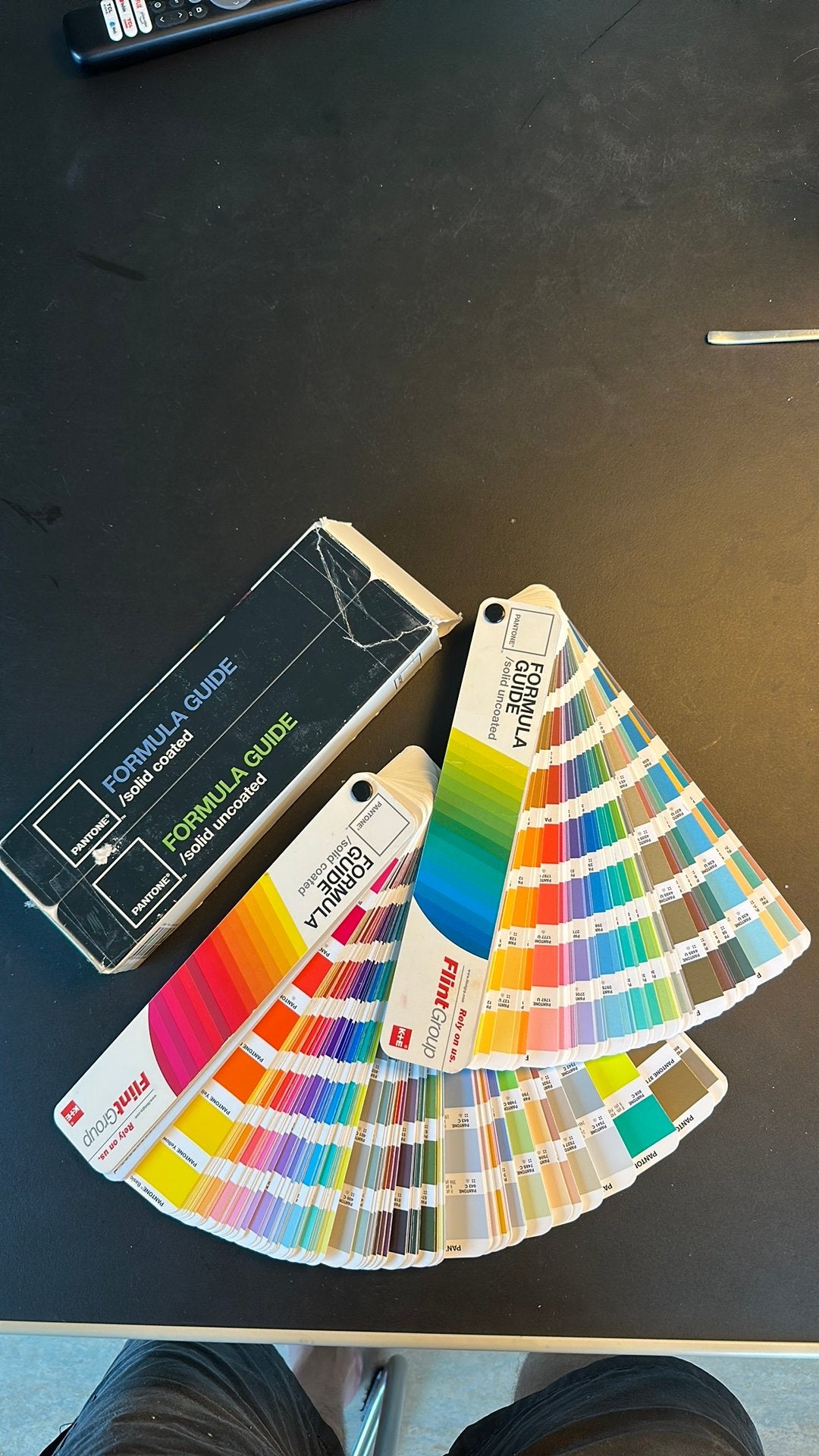 Pantone kleurenwaaierset offset letterpress, Ophalen of Verzenden, Zo goed als nieuw, Overige typen