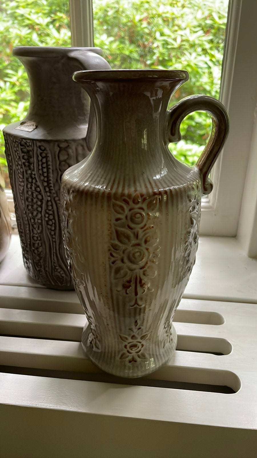 Vintage Scheurich West-Duitse Keramieken Vaas, Ophalen of Verzenden