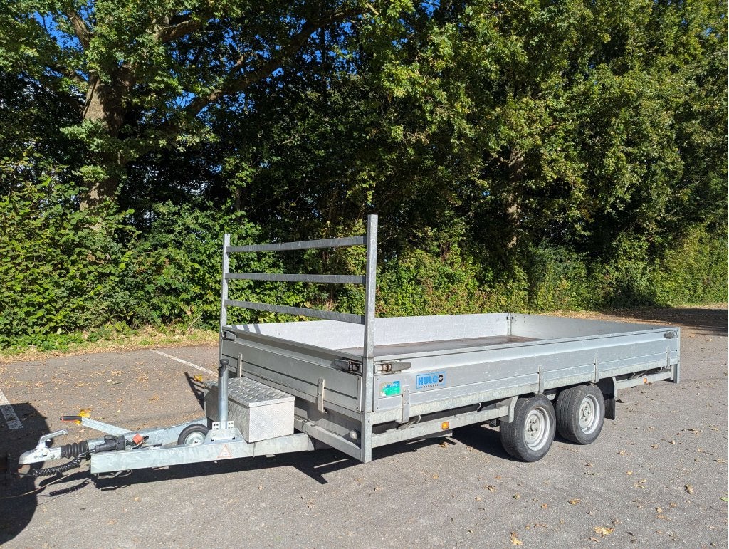Hulco Medax-2 Plateauwagen 405x203 3000 kg 2019 tandemasser, Ophalen, Gebruikt, -, -