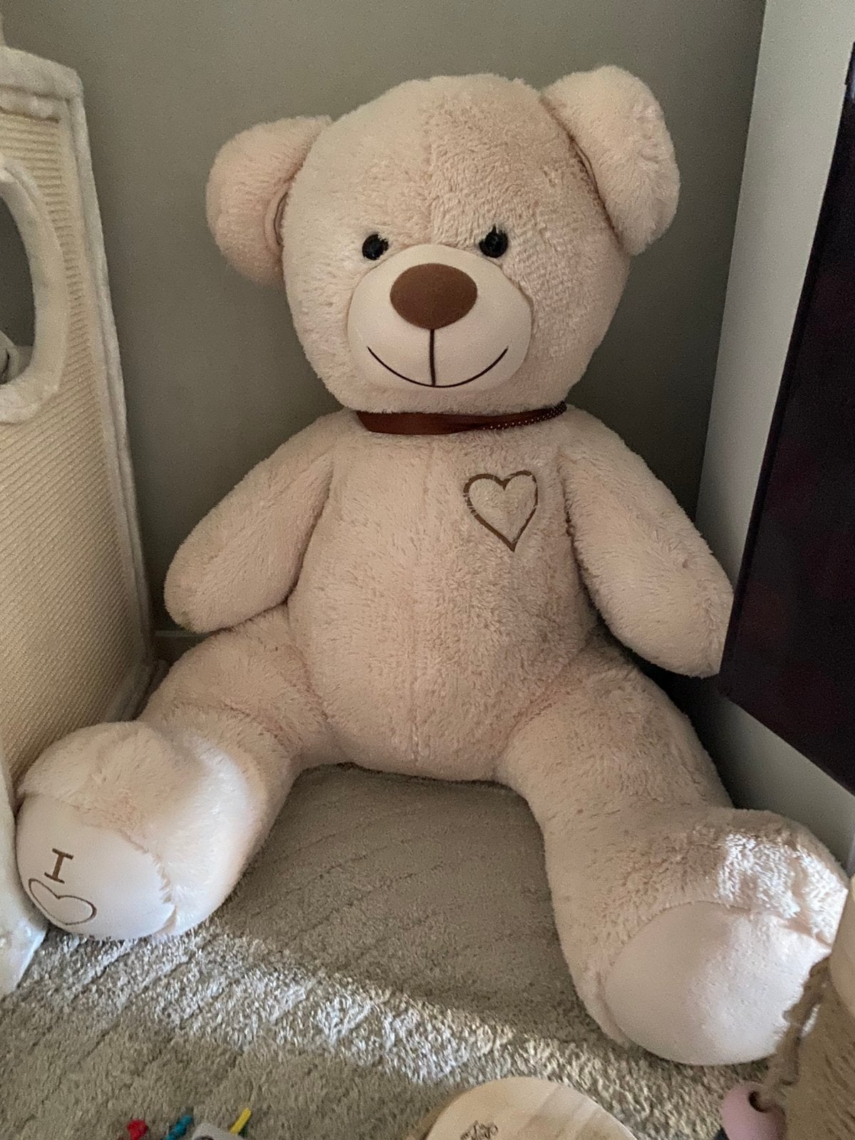 XXL teddybeer, Ophalen, Zo goed als nieuw