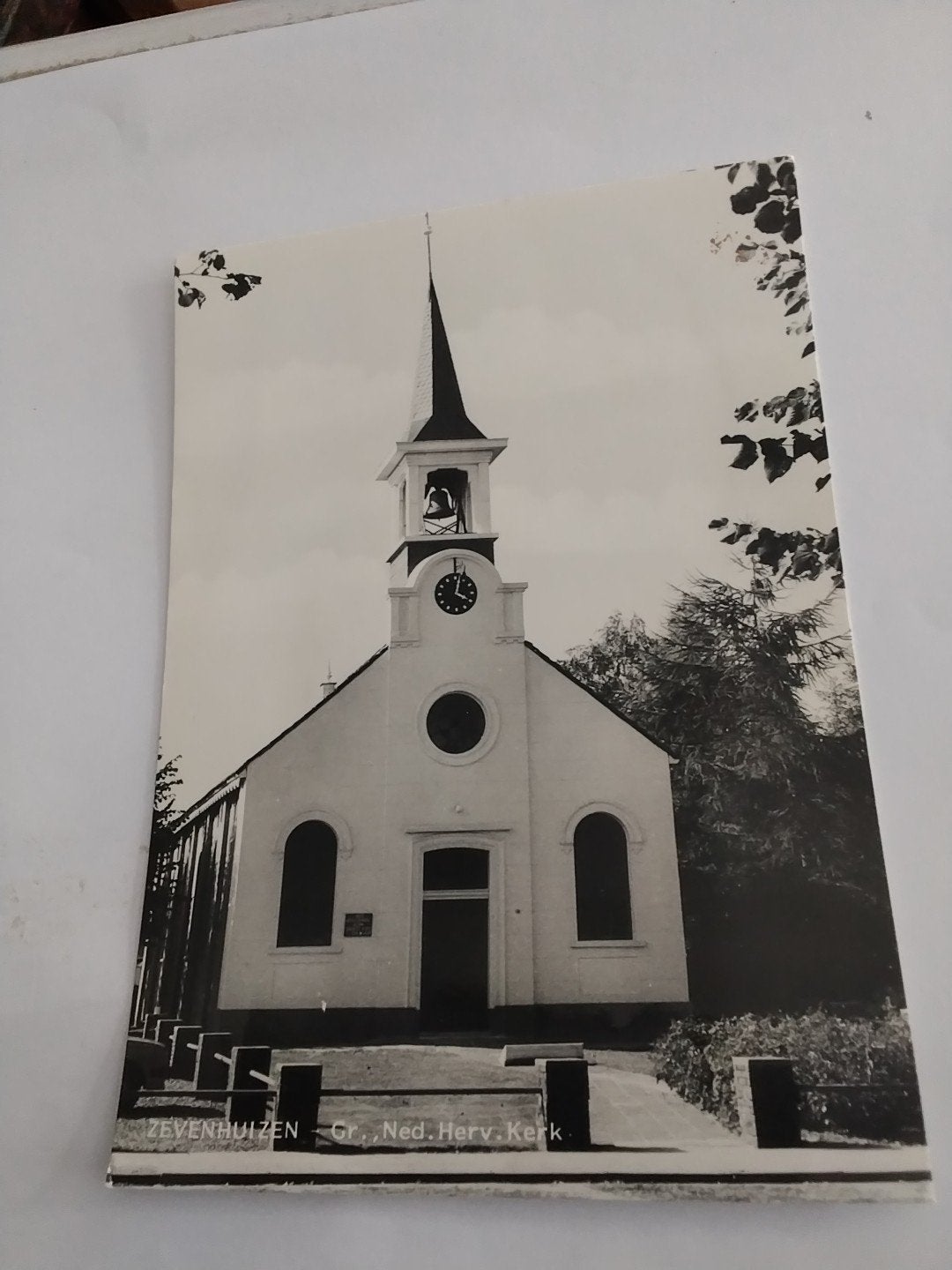 Oude ansichtkaart Zevenhuizen Gr. Ned. Herv. Kerk, Ophalen of Verzenden
