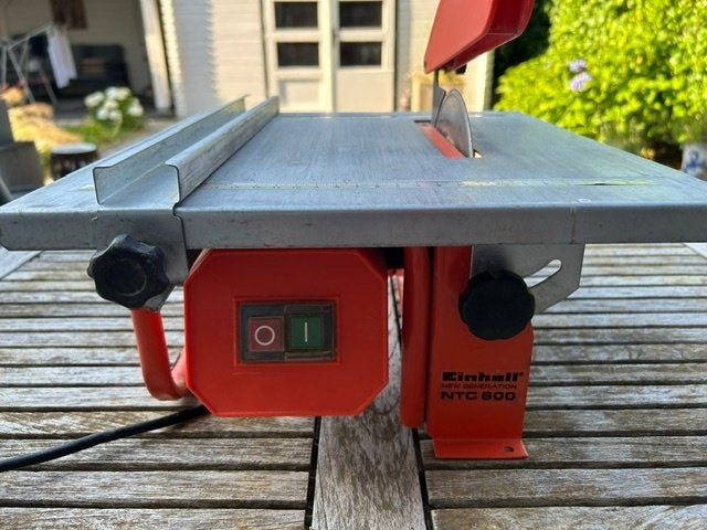 Einhell diamant tegelzaagmachine, Doe-het-zelf en Verbouw, Gereedschap | Zaagmachines, Ophalen, Gebruikt, Overige typen, 30 tot 70 mm