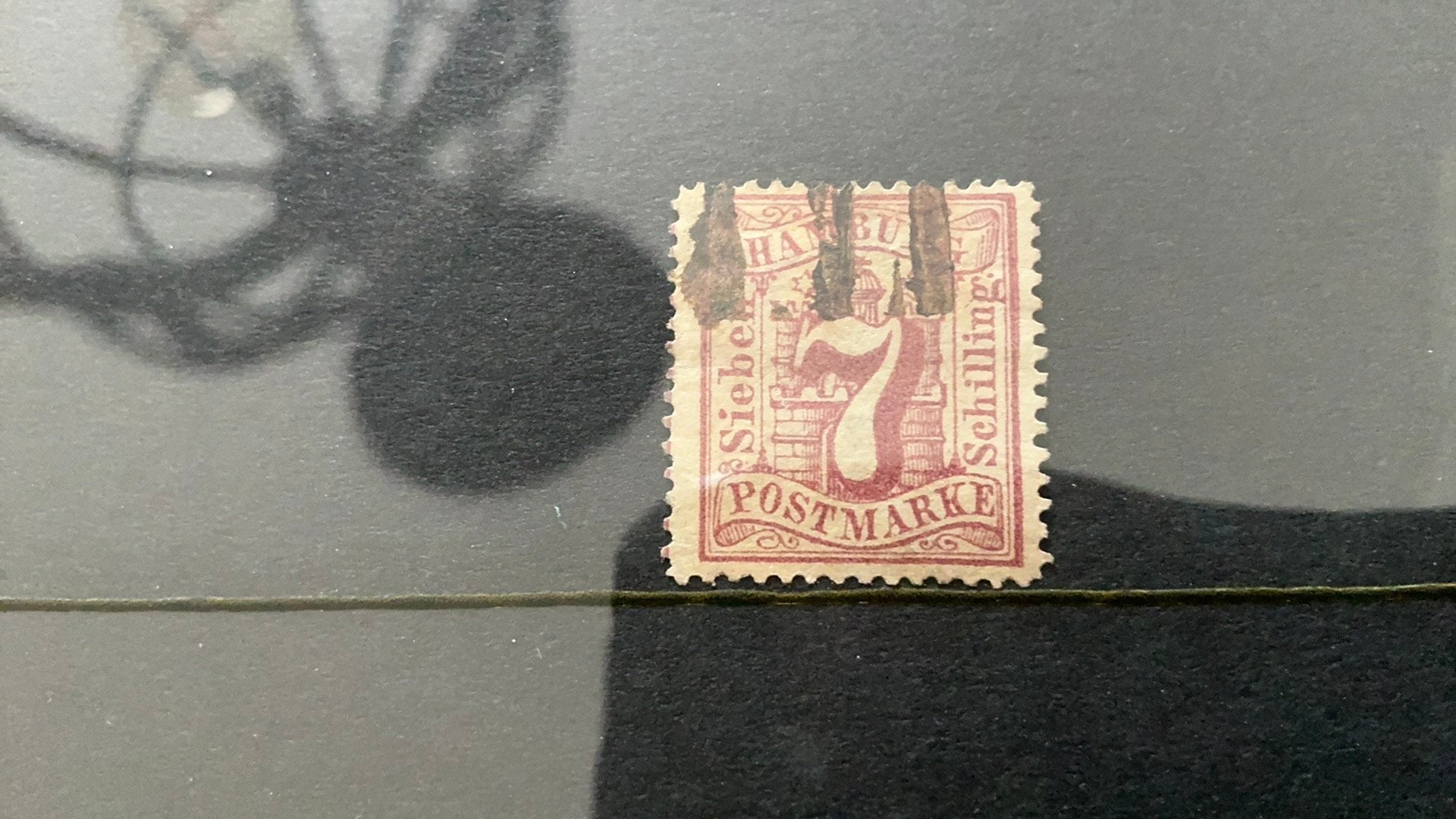 #34 Zegel Duitse Rijk Hamburg, Postzegels en Munten, Postzegels | Europa | Duitsland, Ophalen of Verzenden, Duitse Keizerrijk