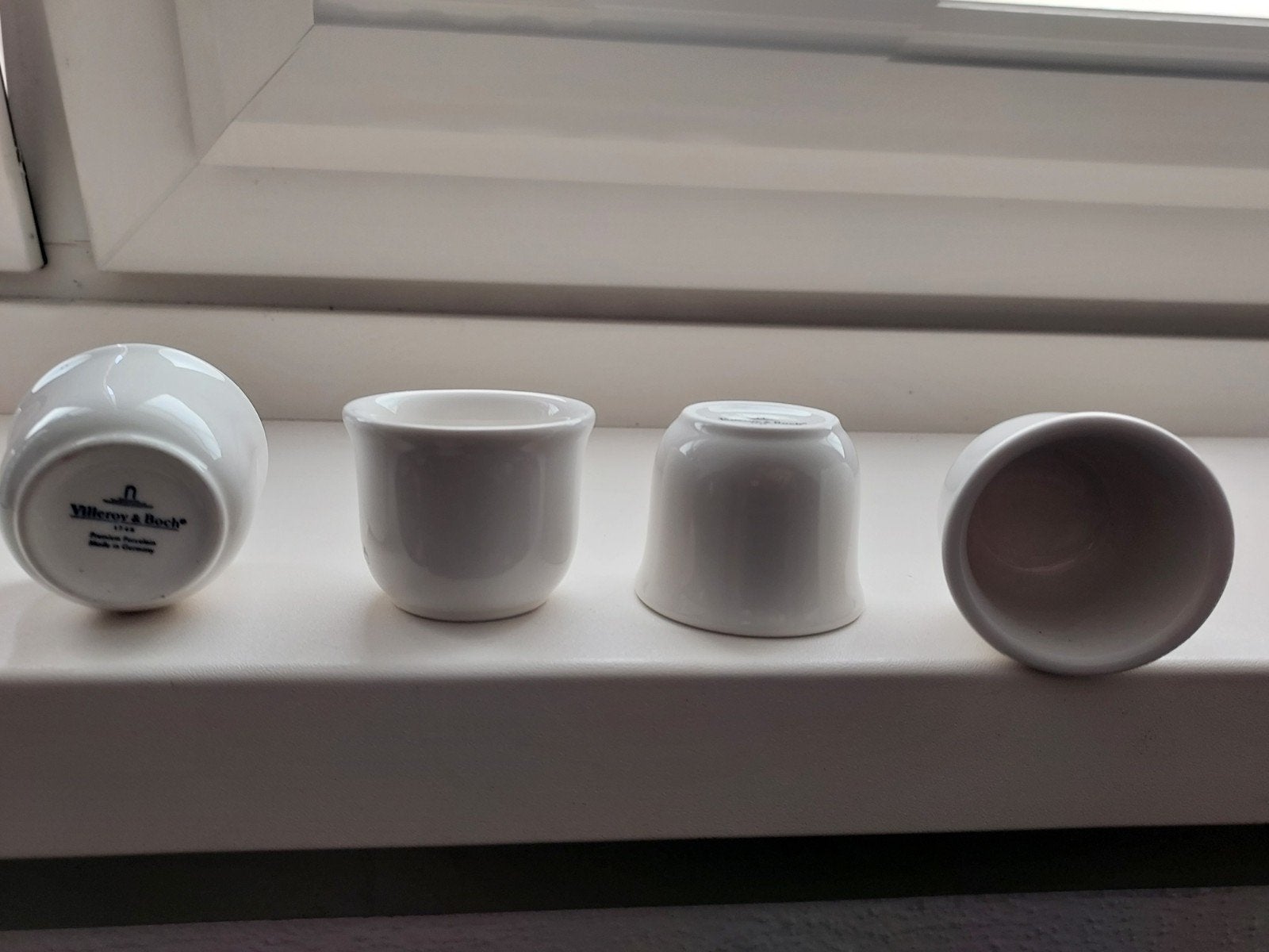 Villeroy en Boch eierdopjes, Huis en Inrichting, Keuken | Servies, Overige typen, Ophalen of Verzenden, Zo goed als nieuw, Overige stijlen