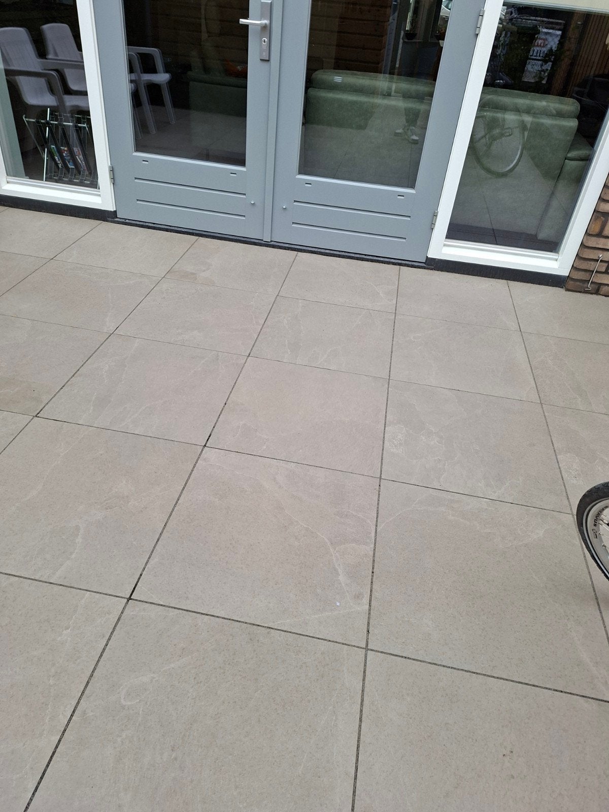 in verpakking 12 Keramische Tuintegels, Tuin en Terras, Tegels en Klinkers, Keramiek, Nieuw, Terrastegels, 5 tot 10 m²