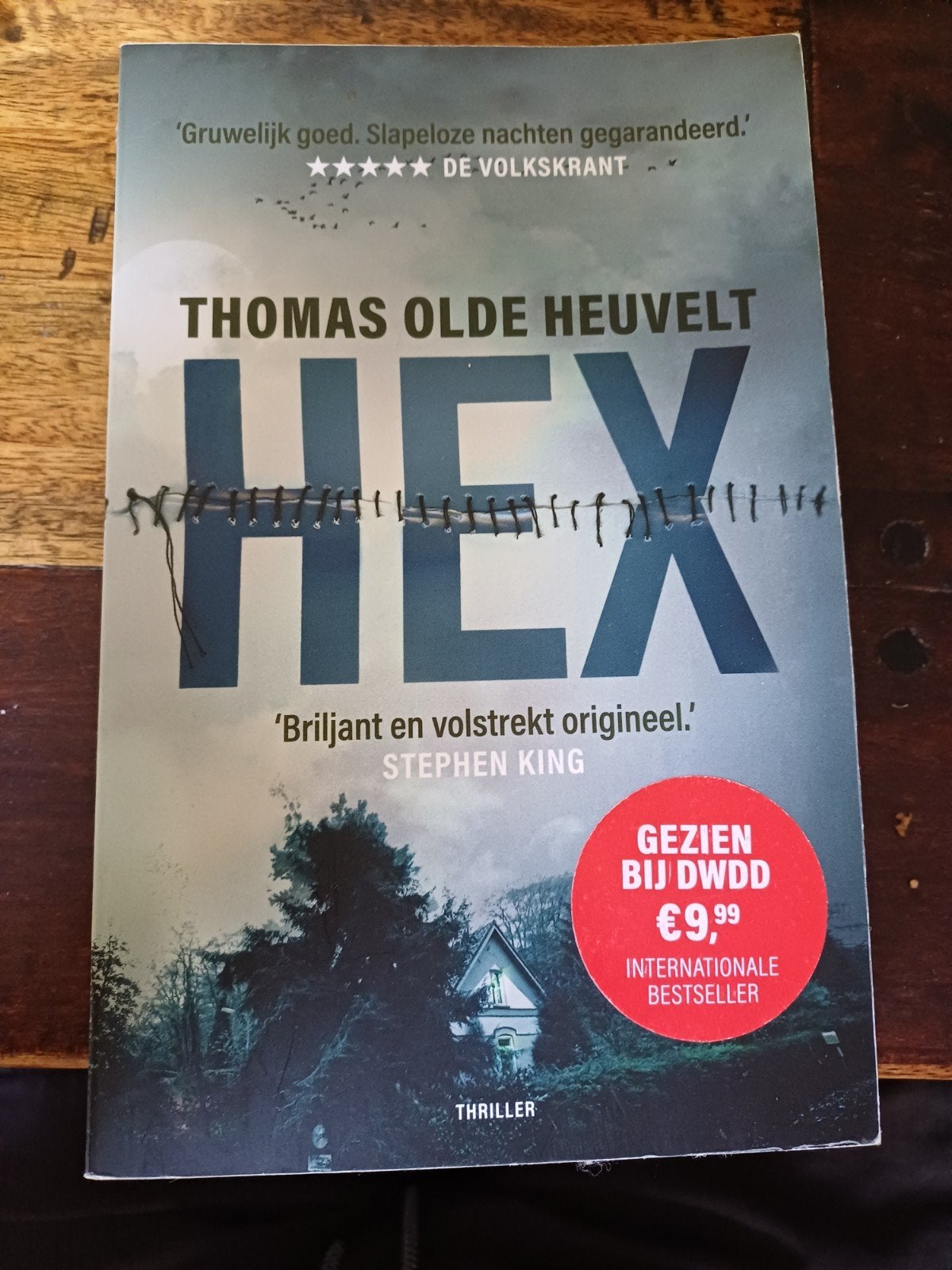 HEX - Thomas Olde Heuvelt (Thriller), Boeken, Ophalen of Verzenden, Gelezen, Thomas Olde Heuvelt, Nederland