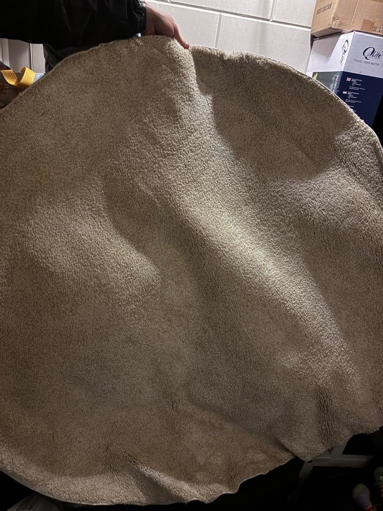 Stoense tapijt, Gebruikt, 100 tot 150 cm, Rond, Ophalen of Verzenden