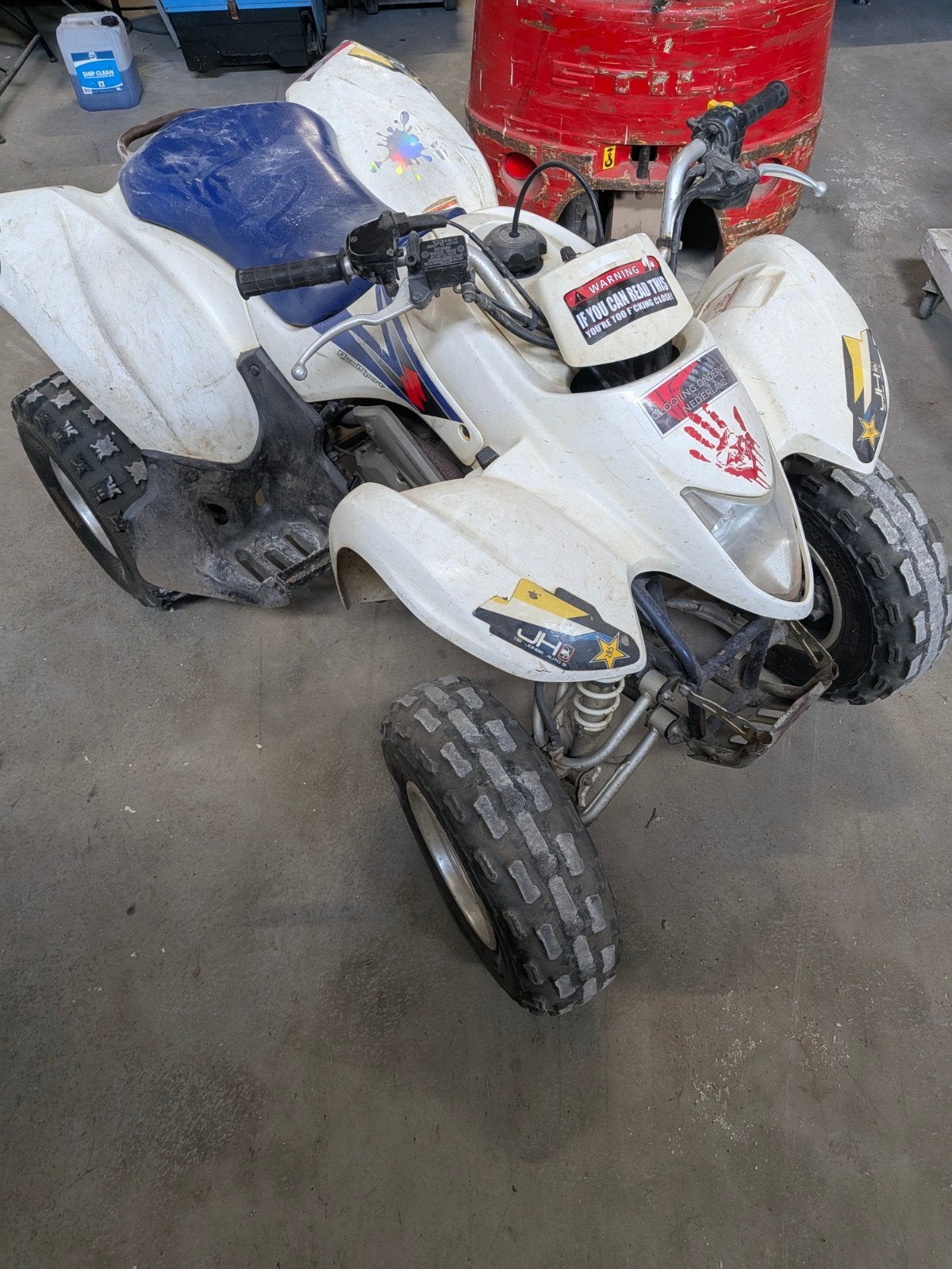Suzuki QuadSport LT-Z250 (250cc) op Nederlands kenteken, Motoren, Bedrijf