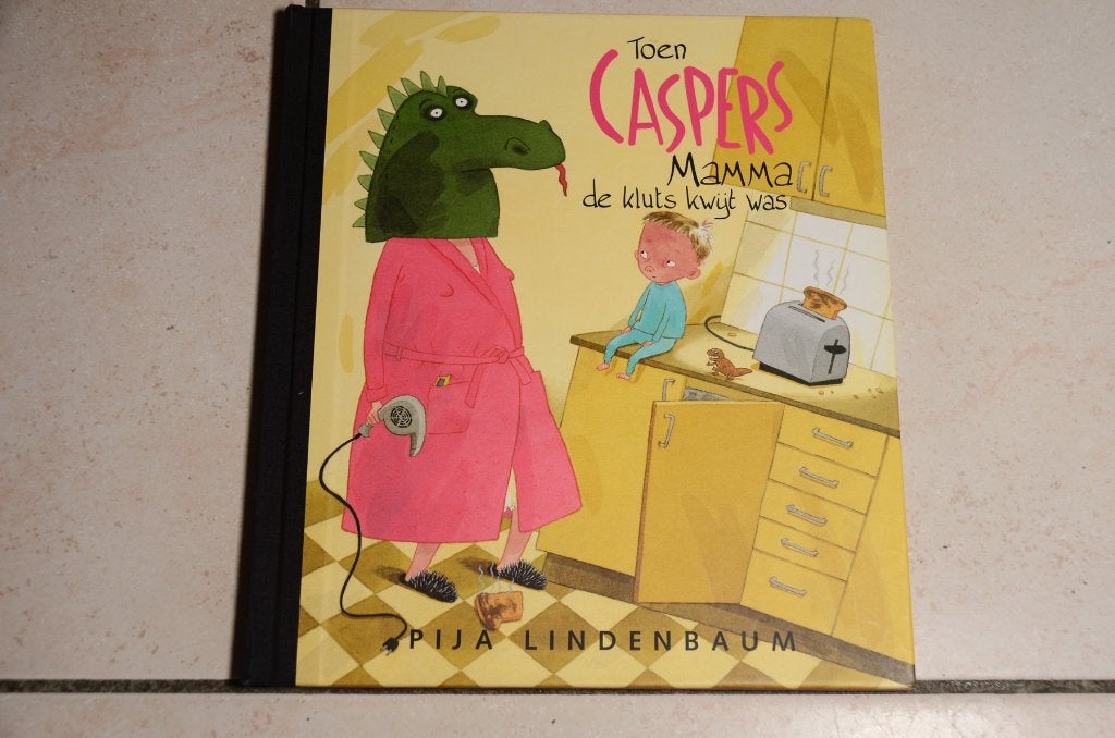 Toen Caspers Mama De Kluts Kwijt Was / Pija Lindebaum, Ophalen of Verzenden, Zo goed als nieuw, Fictie algemeen, Voorleesboek
