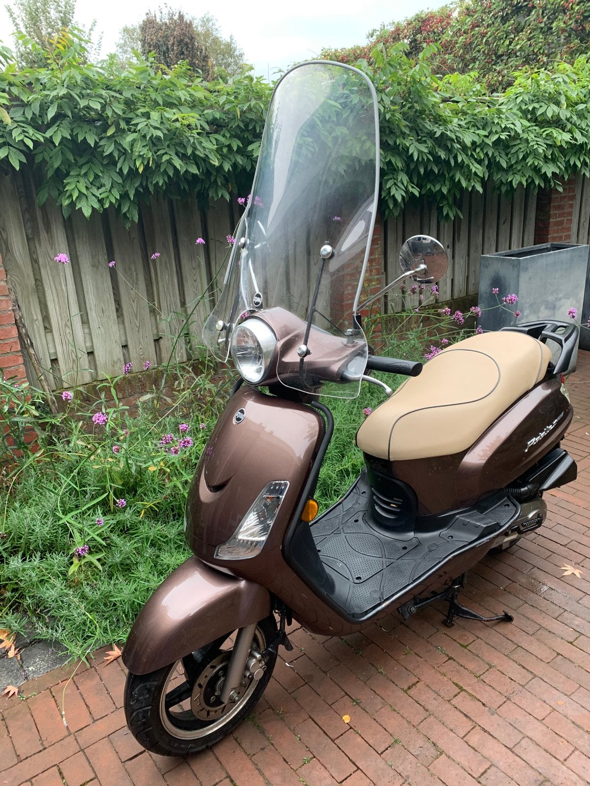 SYM fiddle 2(2017) TE KOOP, Ophalen, Gebruikt, Maximaal 45 km/u, Benzine