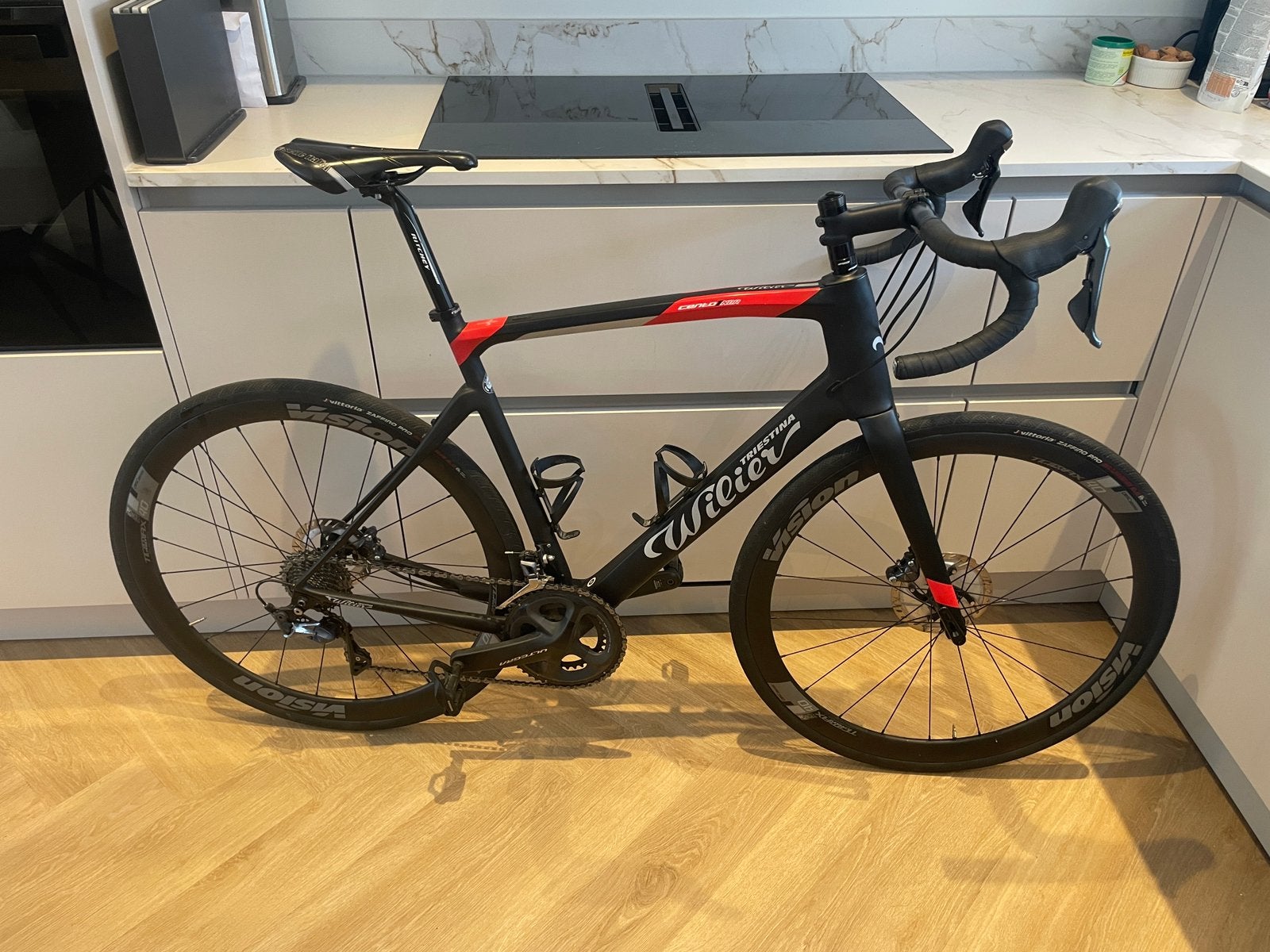 Racefiets Wilier Cento 1 NDR Ultegra maat XL, Fietsen en Brommers, 28 inch, Gebruikt, Carbon, Heren