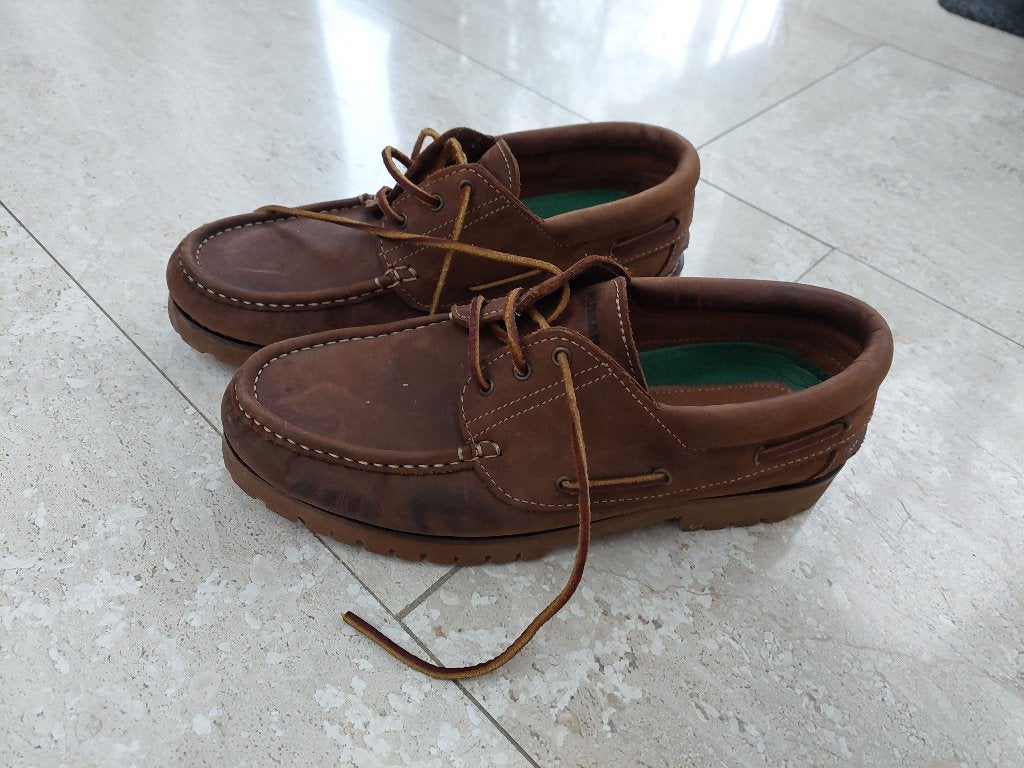 Human Nature  schoenen maat 44 leer, Verzenden, Zo goed als nieuw, Bruin