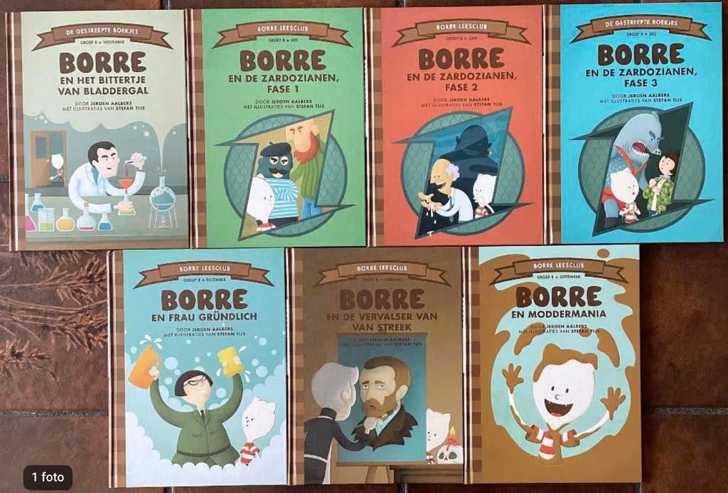 Borre boekjes – groep 8, Ophalen of Verzenden, Zo goed als nieuw