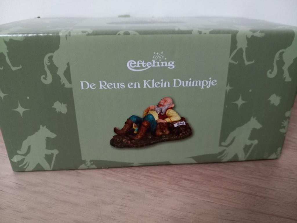 Efteling Miniatuur: De Reus en Klein Duimpje, Verzamelen, Efteling, Nieuw, Beeldje of Poppetje, Ophalen of Verzenden