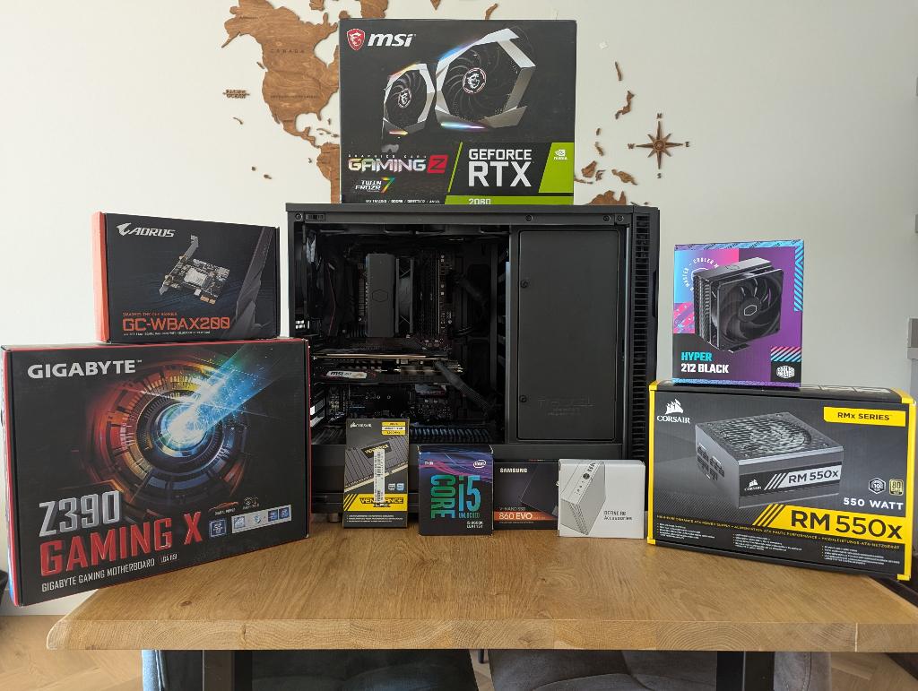 Desktop Game PC | RTX 2060 | I5-9600K, Computers en Software, Desktop Pc's, Ophalen, Gaming, SSD, 1 TB