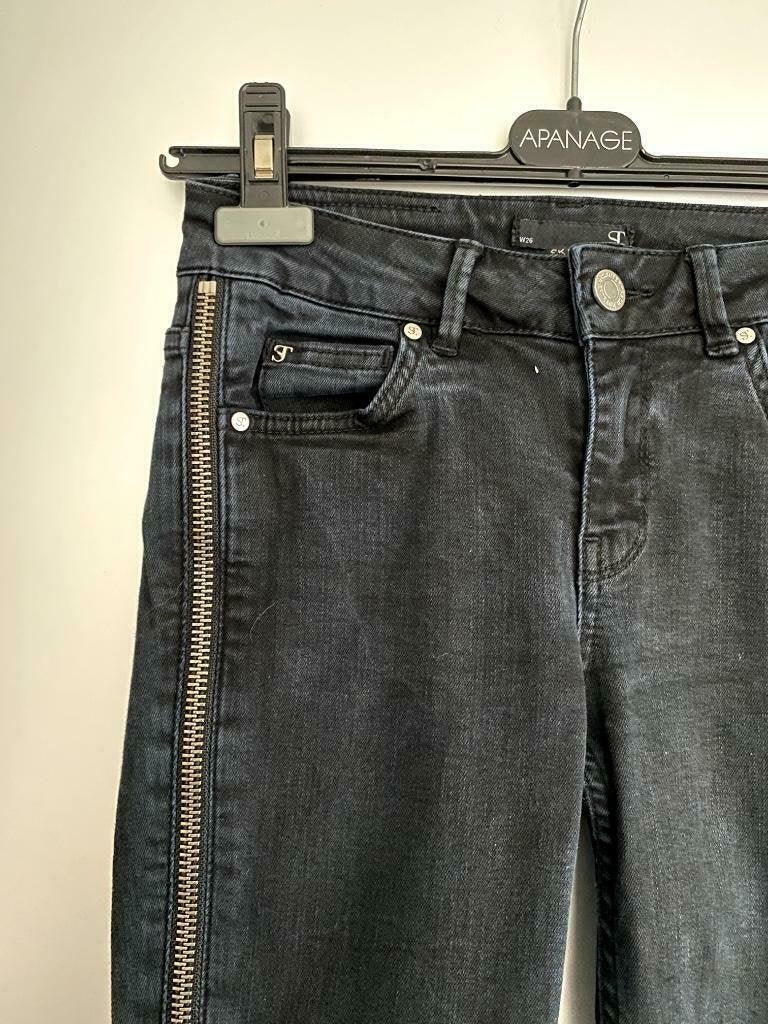 F142 SuperTrash maat 26=XS skinny jeans spijkerbroek Jeans, Supertrash, Ophalen of Verzenden, Zo goed als nieuw, W27 (confectie 34) of kleiner