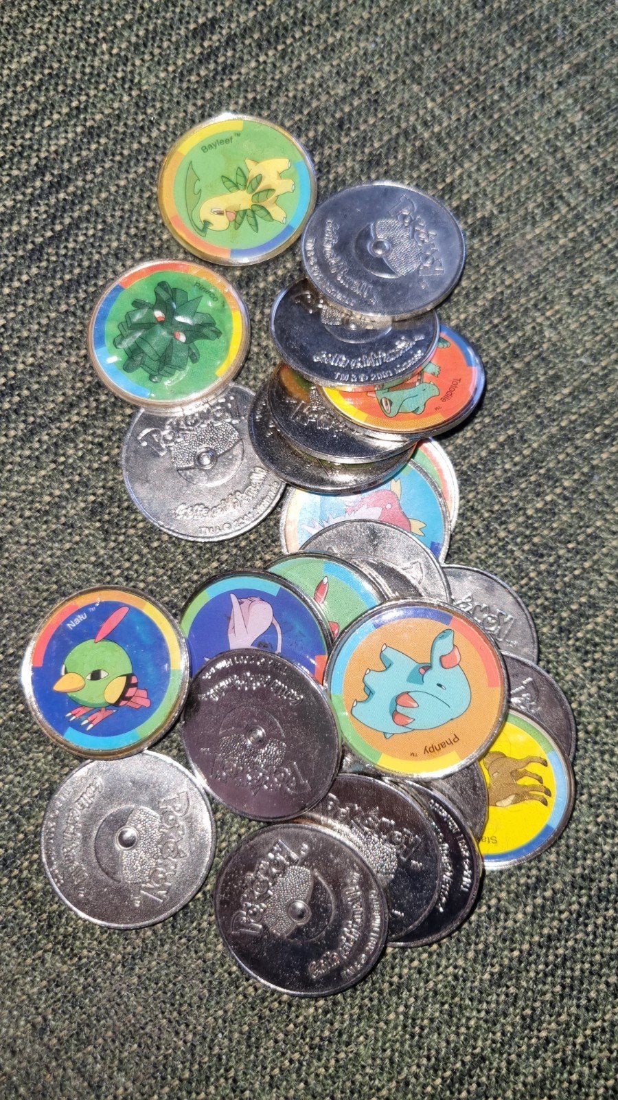 Pokemon munten - Deels Gehavend - Voor de Liefhebber, Ophalen, Gebruikt, Overige typen