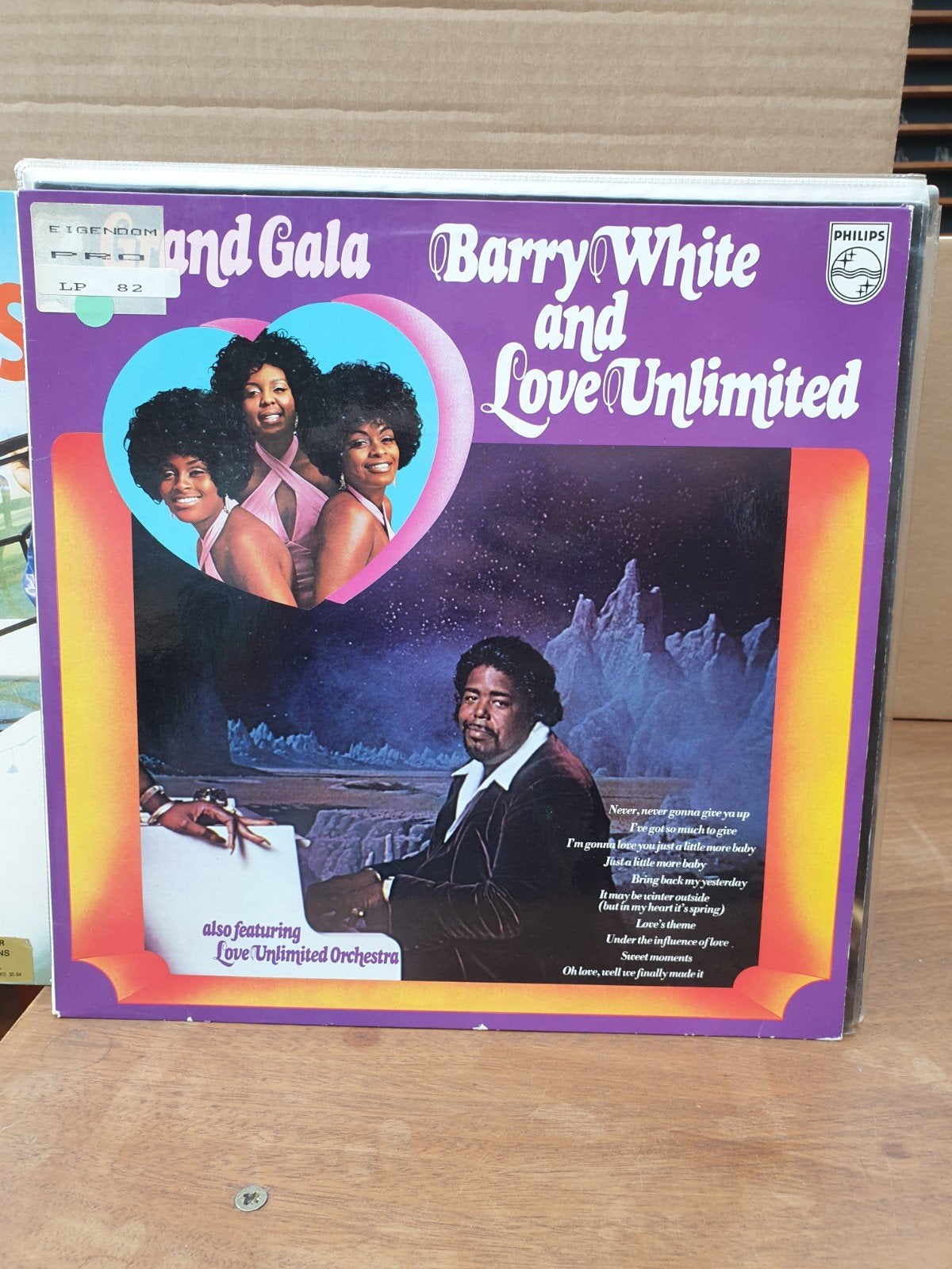 Barry White & Love Unlimited - Grand Gala (1), Cd's en Dvd's, Vinyl | Pop, Ophalen of Verzenden