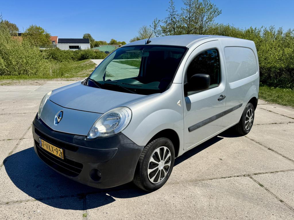Renault Kangoo Express 1.5 dCi airco schuifdeur navi cruise, Voorwielaandrijving, Euro 5, Gebruikt, Zwart