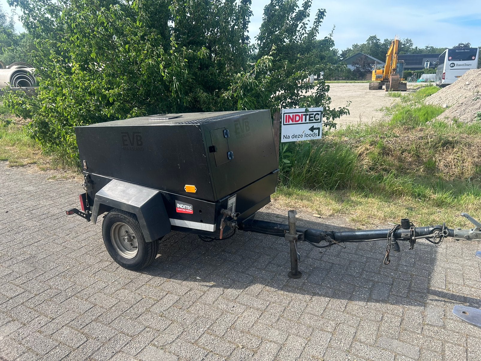Compair mobiele diesel compressor 12 bar werkdruk, Ophalen of Verzenden
