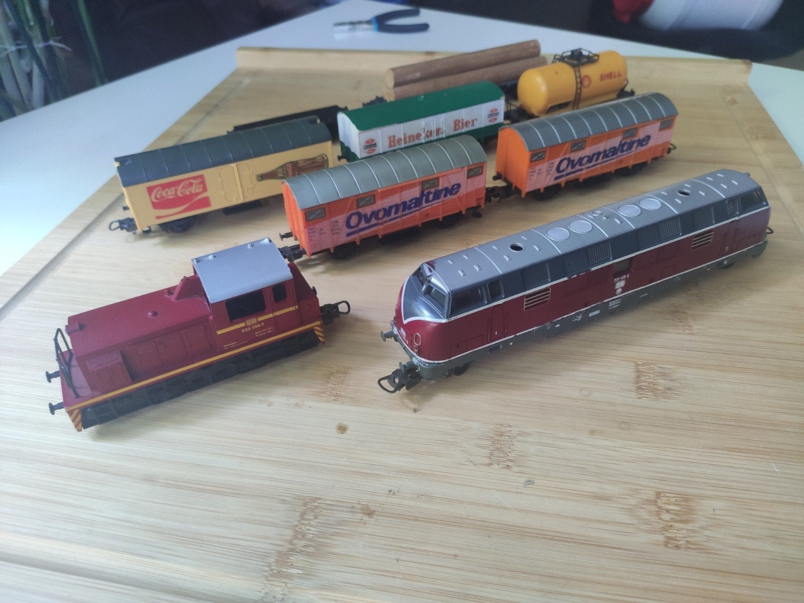 Set Lima modeltreinen, Hobby en Vrije tijd, Modeltreinen | H0, Gelijkstroom, Ophalen of Verzenden, Analoog, Lima