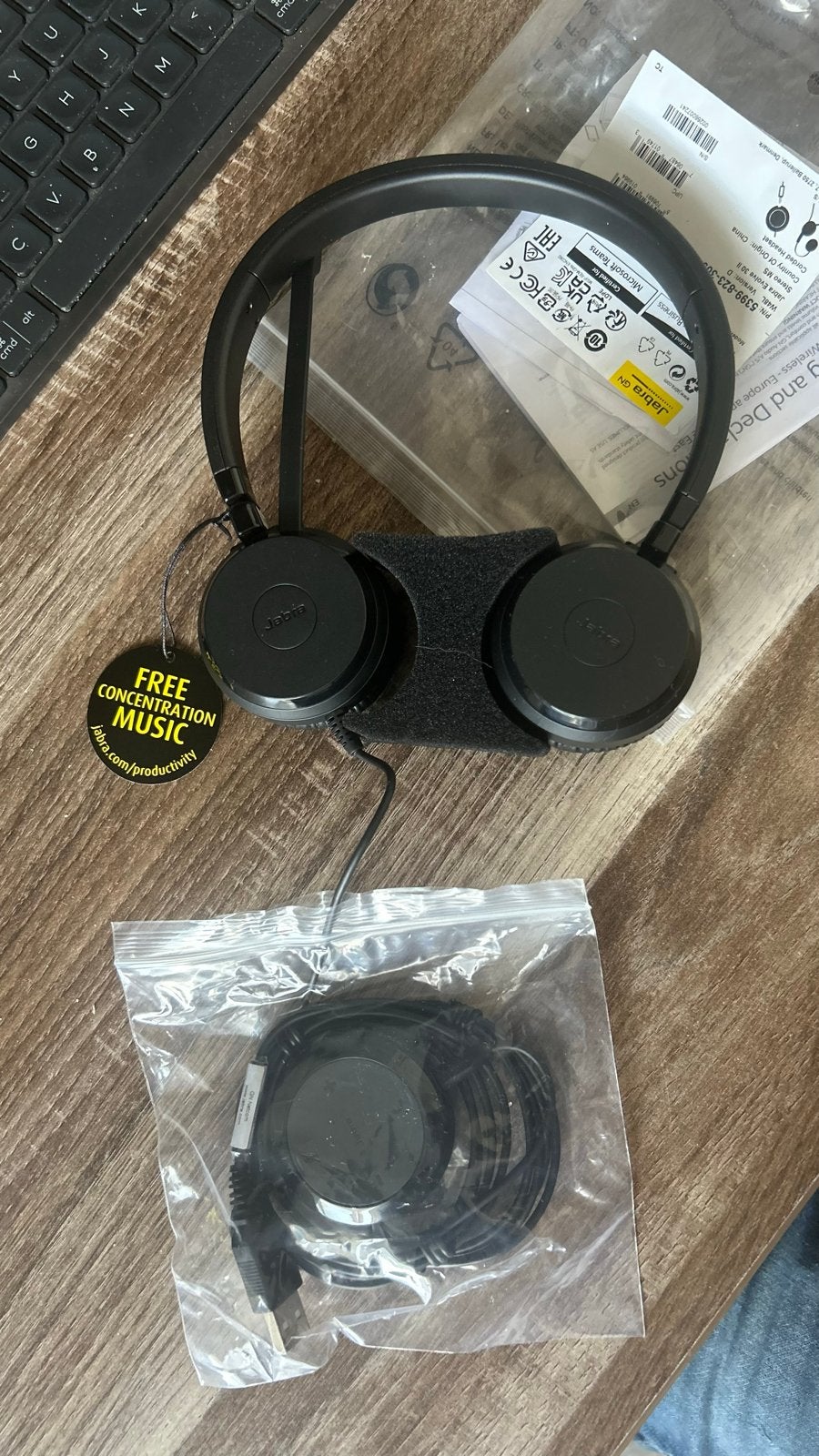Jabra Evolve 30 II Stereo USB Headset - Nieuw in verpakking, Nieuw, On-ear, Ophalen of Verzenden, Jabra