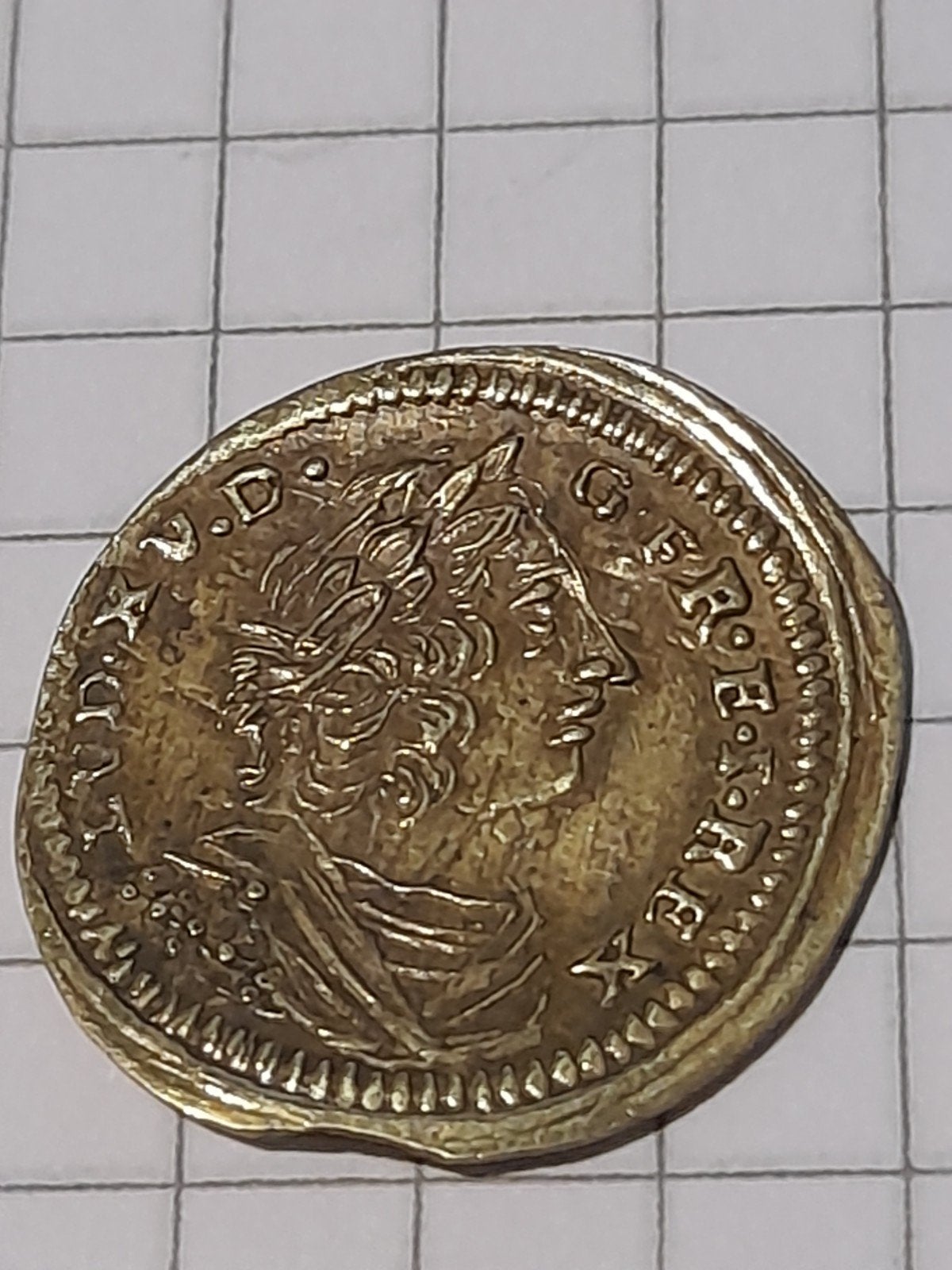 Neurenbergse Rekenpenning Jeton Lodewijk XV 1732-1789, Ophalen of Verzenden, Vóór koninkrijk, Overige waardes, Losse munt