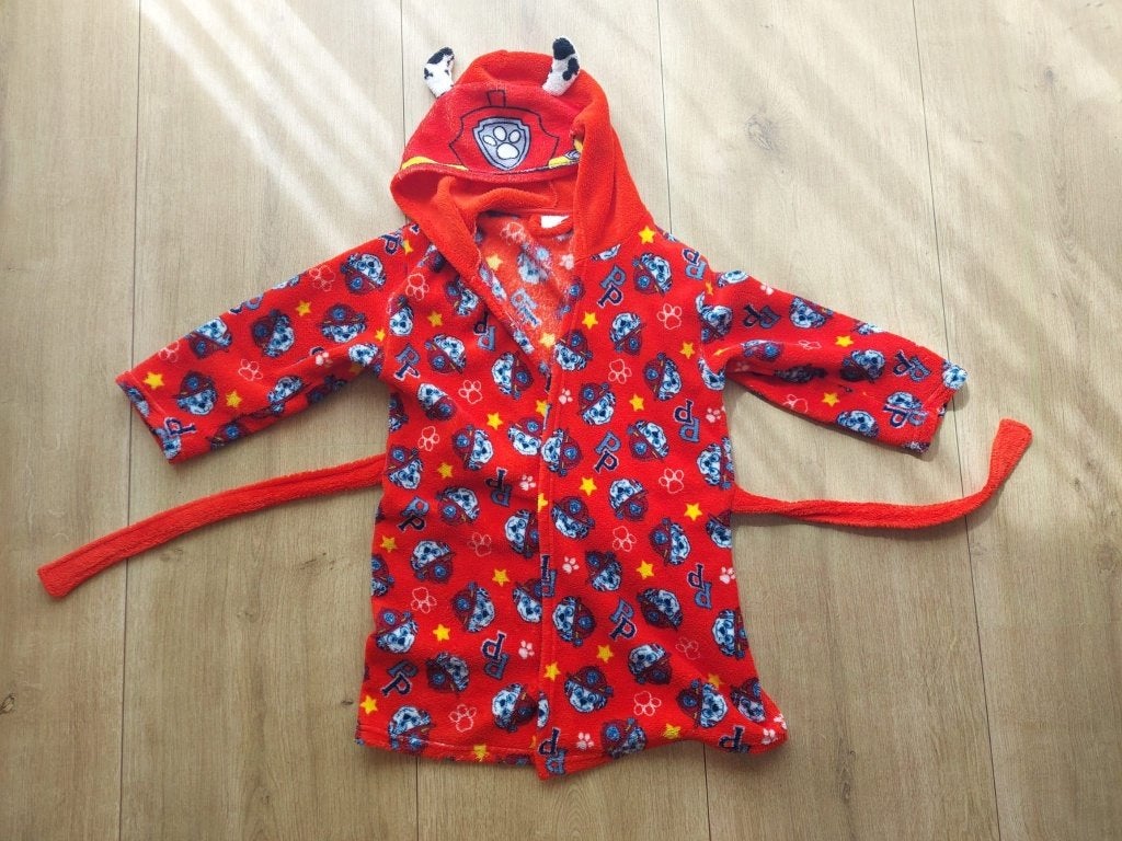 Leuke z.g.a.n. Paw Patrol badjas (maat 122-128), Ophalen of Verzenden, Zo goed als nieuw, Meisje, Nacht- of Onderkleding