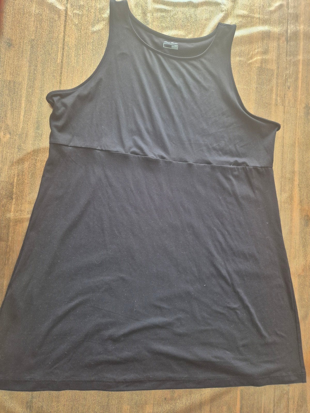 Eddie Bauer Zwart Jurkje Maat 2XL, Zwart, Maat 46/48 (XL) of groter, Ophalen of Verzenden, Zo goed als nieuw