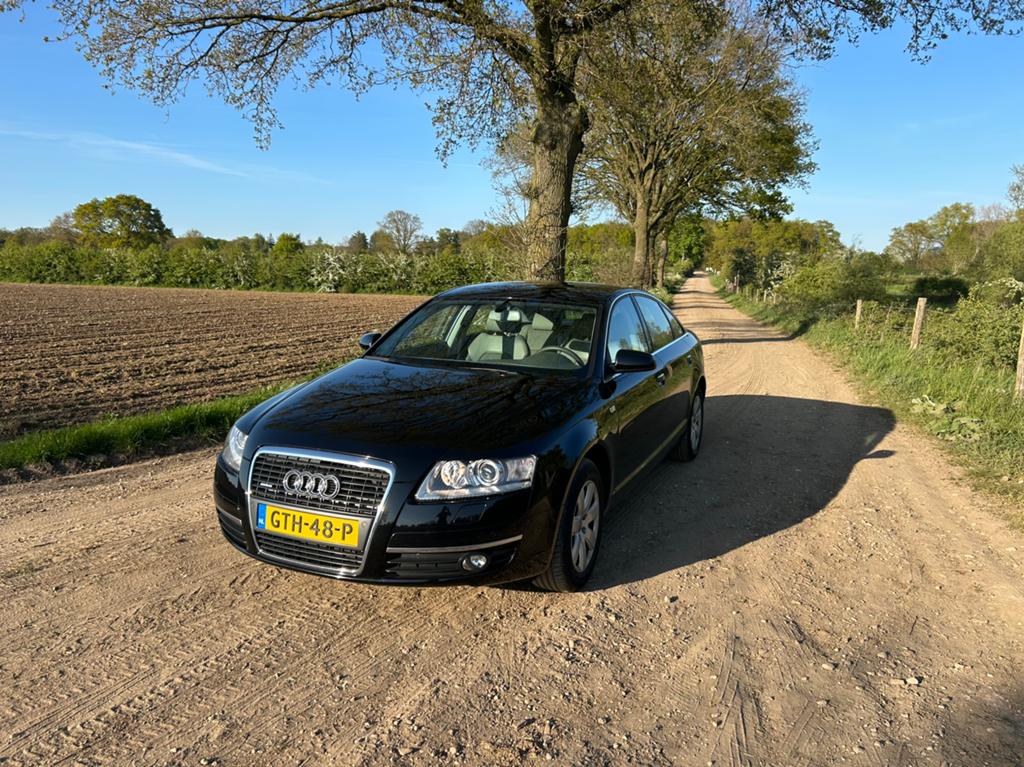 Audi a6 2005 3.2 Quattro aut, Auto's, 1655 kg, Zwart, 10 km/l, Particulier
