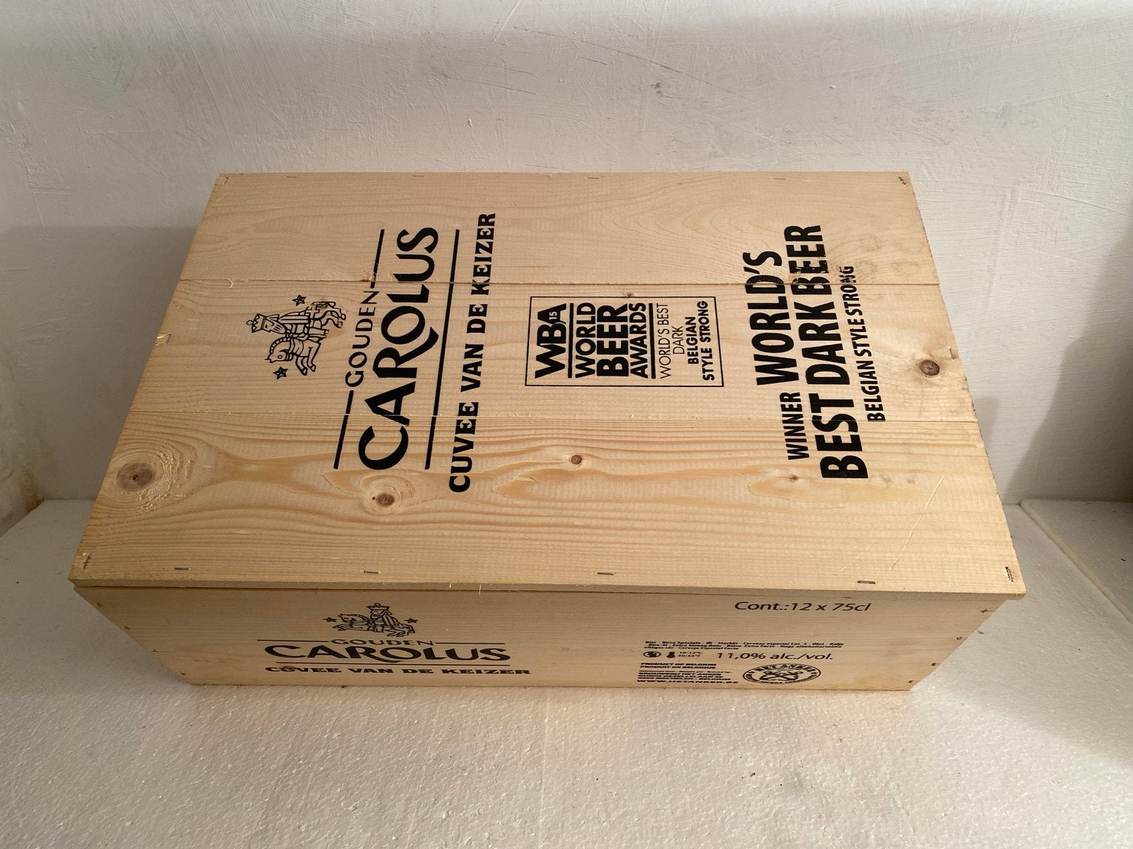 Gouden Carolus Cuvee van de Keizer 2015 - Volle kist (12x75c, Ophalen of Verzenden, Nieuw, Overige typen, Overige merken