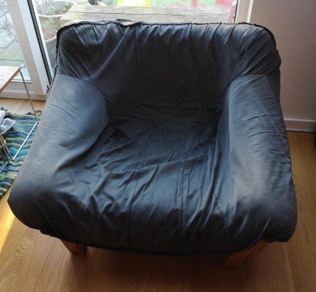 Relax stoel, Ophalen, Gebruikt, 75 tot 100 cm, Stof
