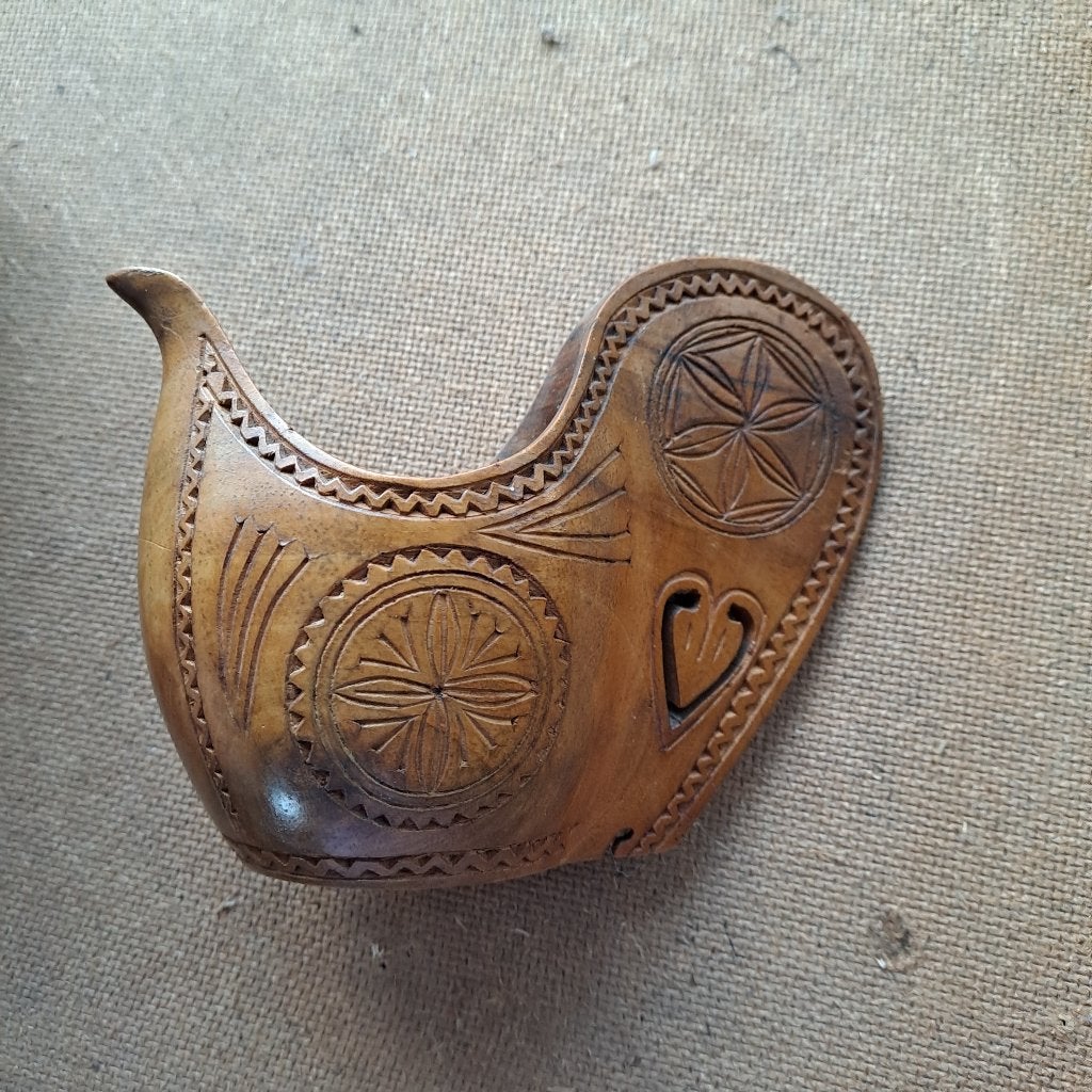 Handgesneden beker, Ophalen of Verzenden