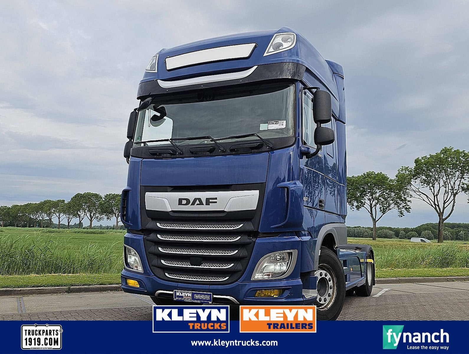 DAF XF 480, Auto's, Vrachtwagens, Automaat, Euro 6, Blauw, Bedrijf
