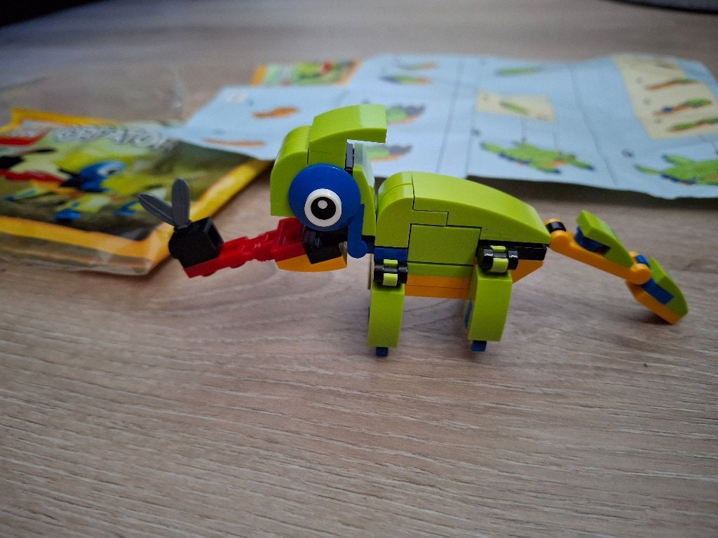 Lego Creator 30477 kameleon, Lego, Ophalen of Verzenden, Zo goed als nieuw, Compleet