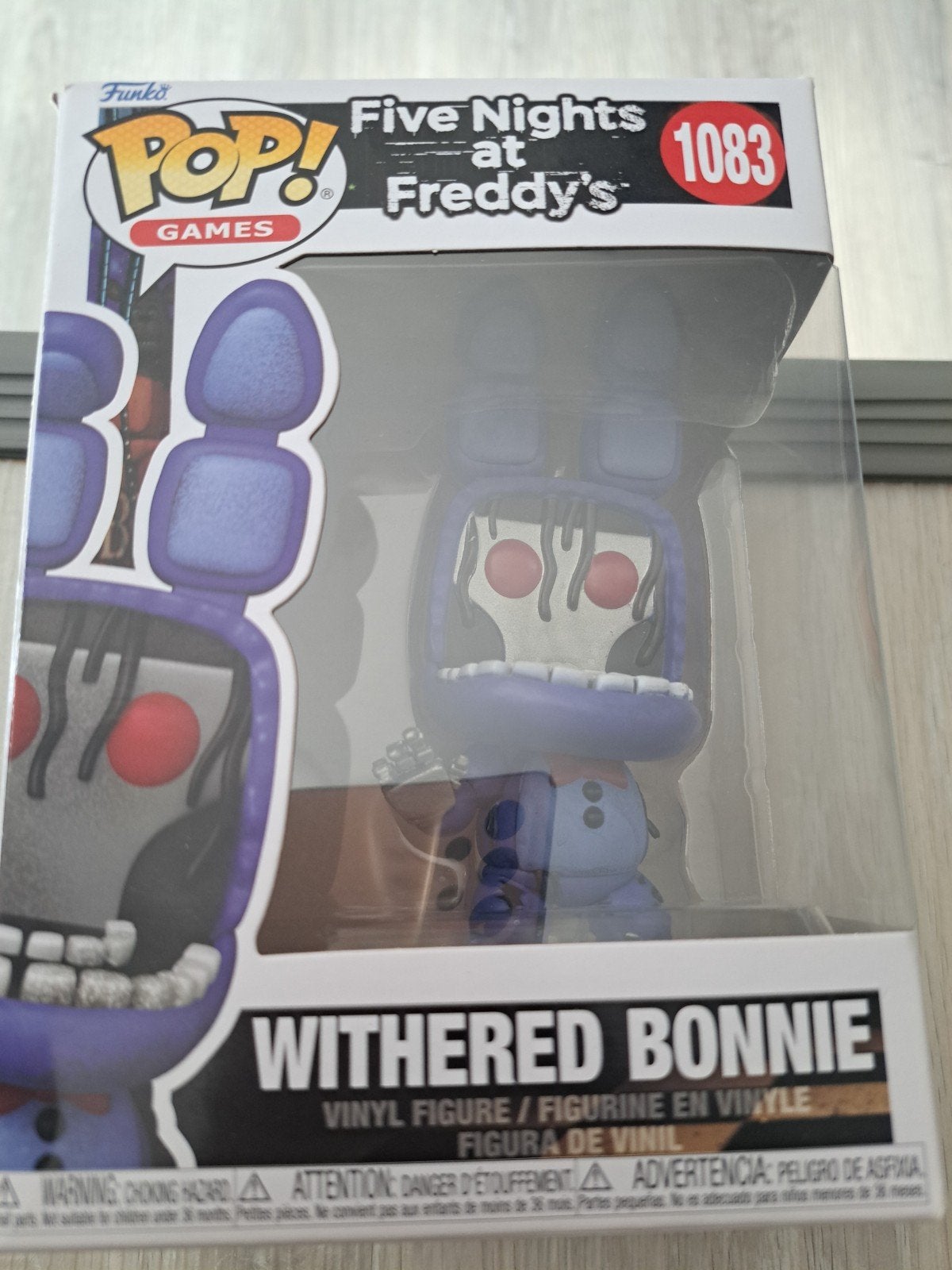 Funko Pop! Games: Five Nights at Freddy's - Withered Bonnie, Ophalen of Verzenden, Zo goed als nieuw