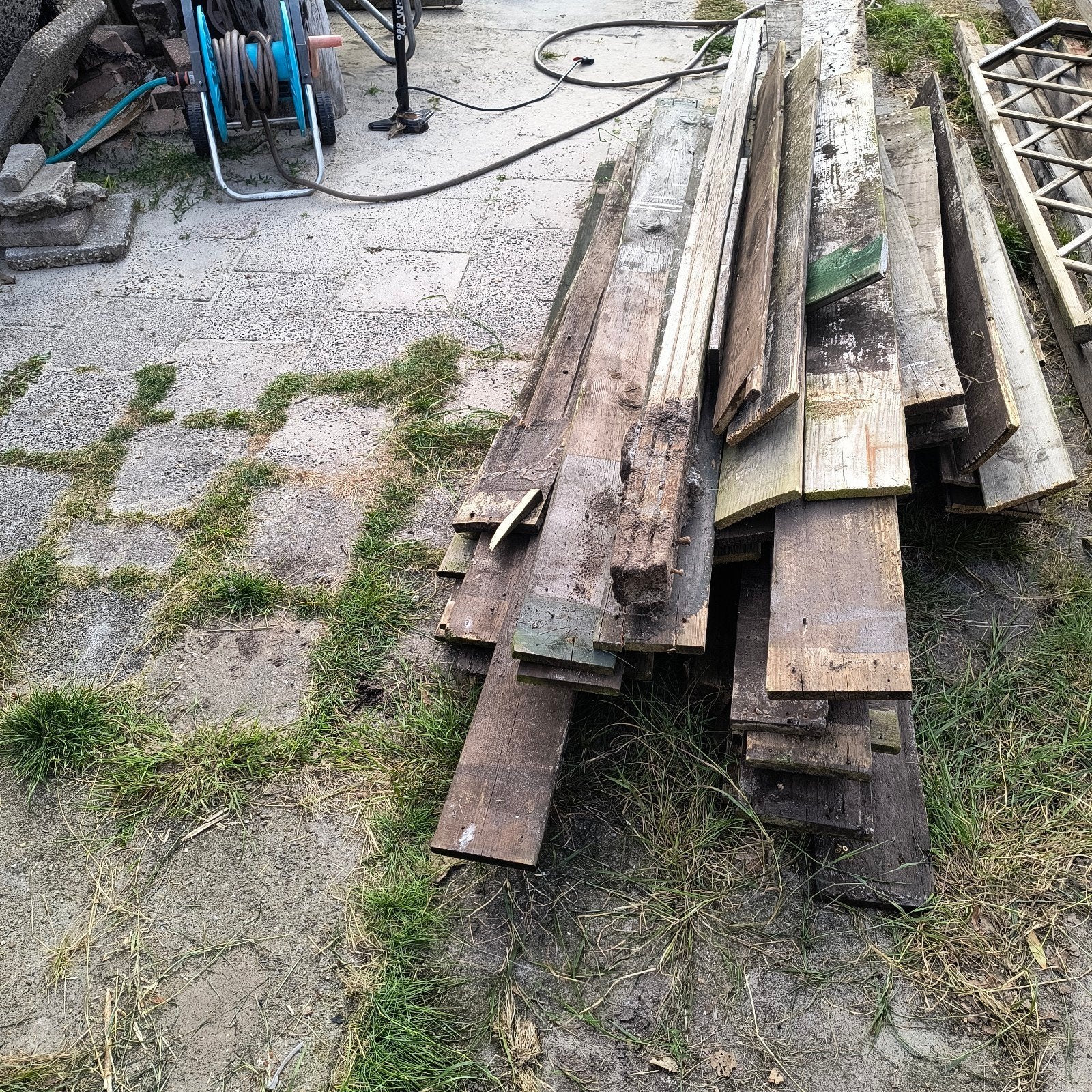 schuttinghout, Ophalen, Minder dan 180 cm, Palen