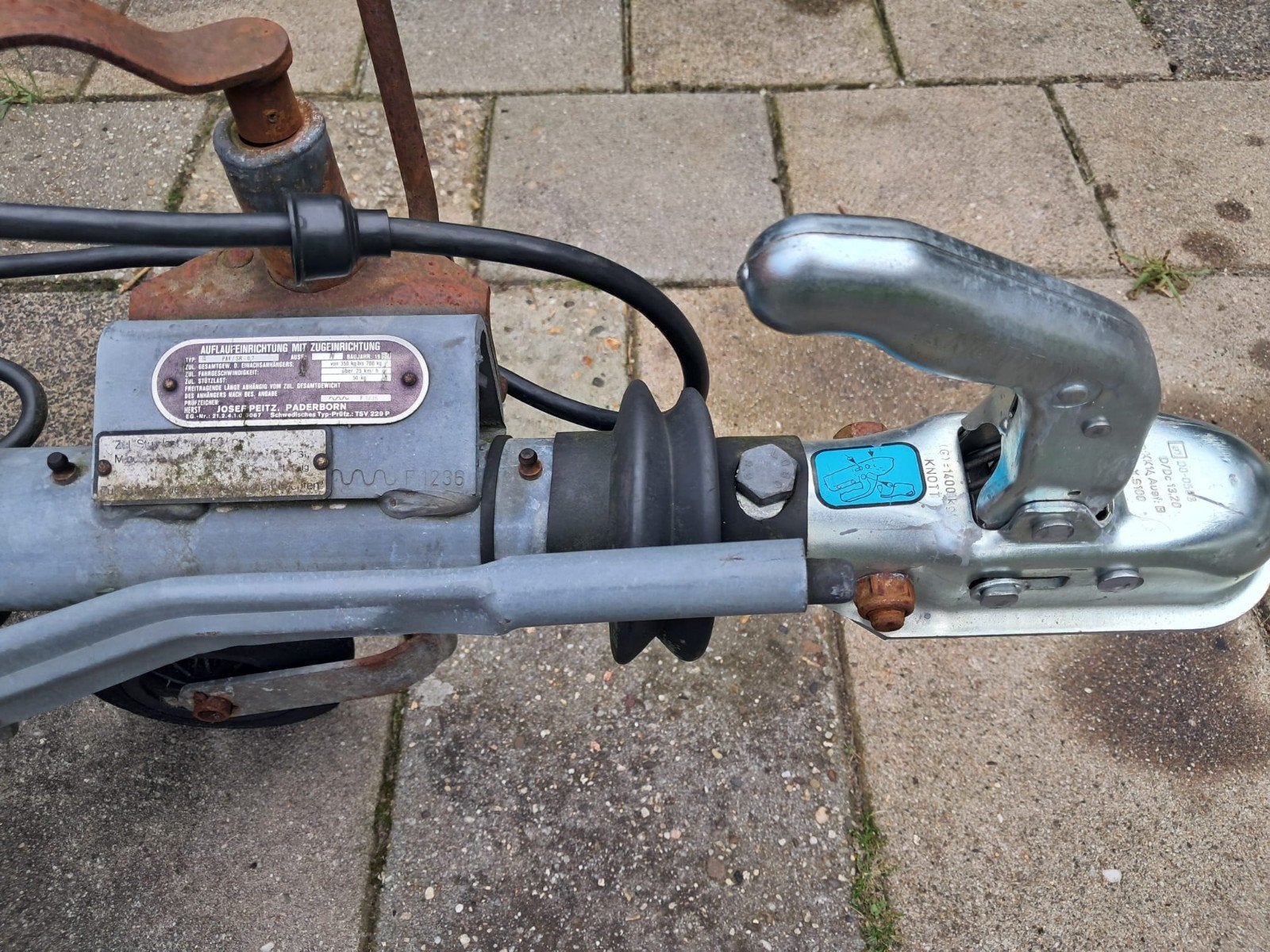 Holtkamper goede aanhanger, Ophalen, Gebruikt