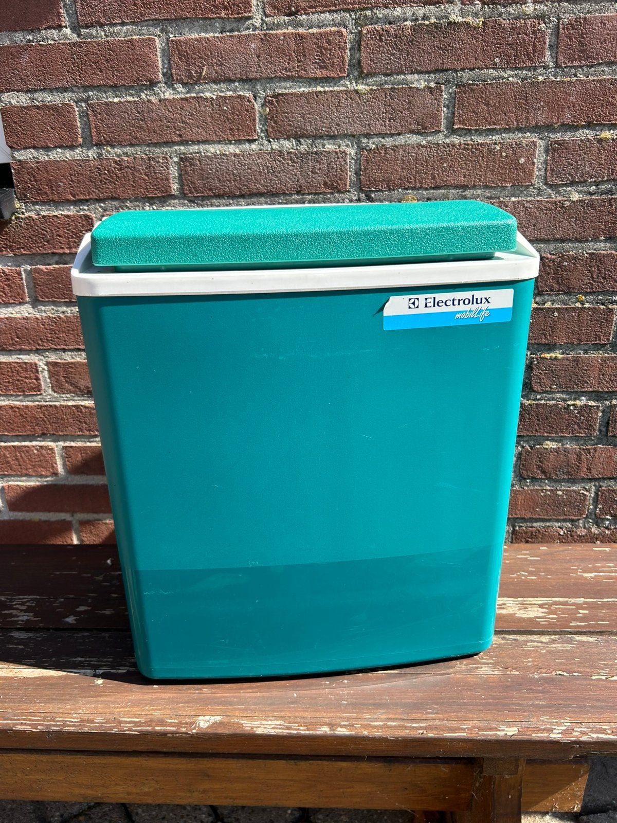 Elektrische koelbox met adaptor, Caravans en Kamperen, Ophalen, Zo goed als nieuw, Elektrisch