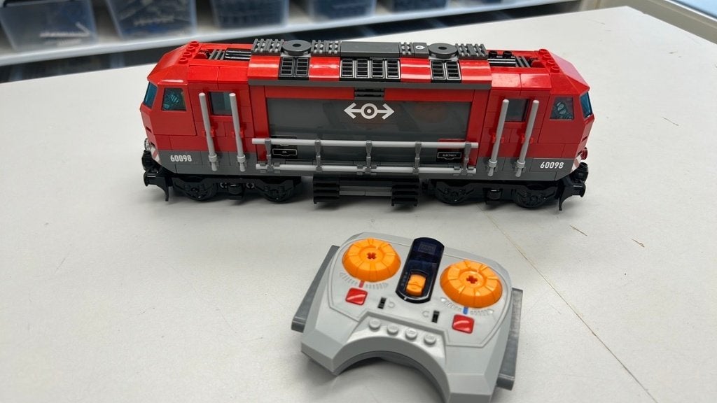SB2752 Lego trein RC 60098 ZGAN, Ophalen of Verzenden, Zo goed als nieuw