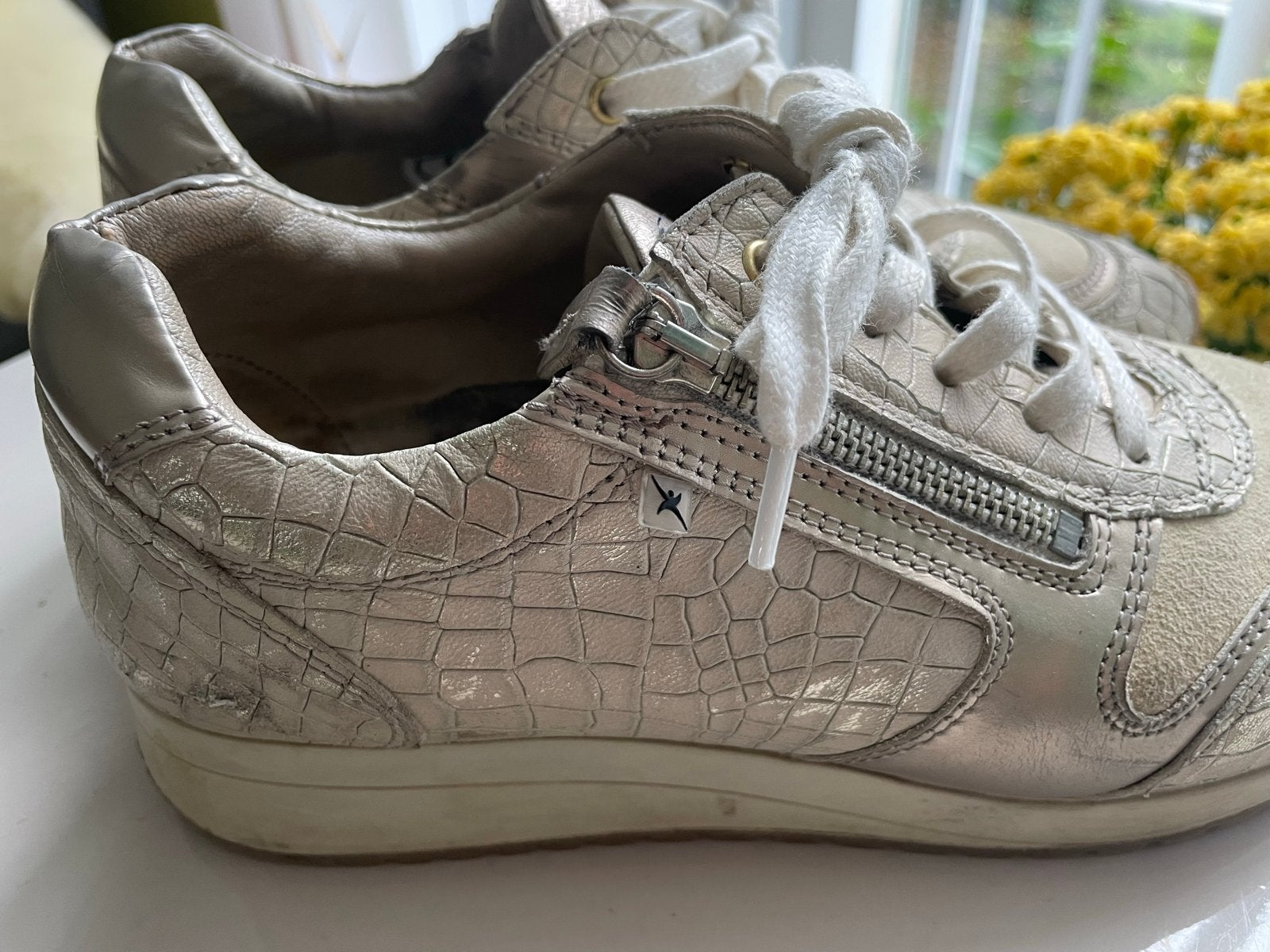 Xsensible Dames Sneakers 39 – Comfort Schoenen, Beige, Ophalen of Verzenden, Sneakers of Gympen, Gedragen