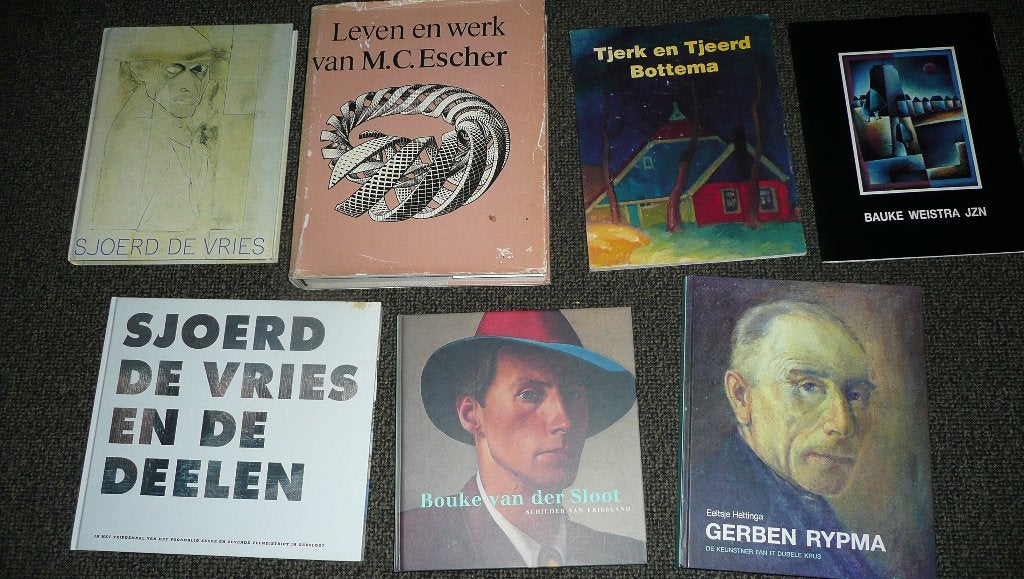 7 FRIESE kunstenaars, Ophalen of Verzenden, Zo goed als nieuw, Overige onderwerpen, 7 FRIESE kunstenaars