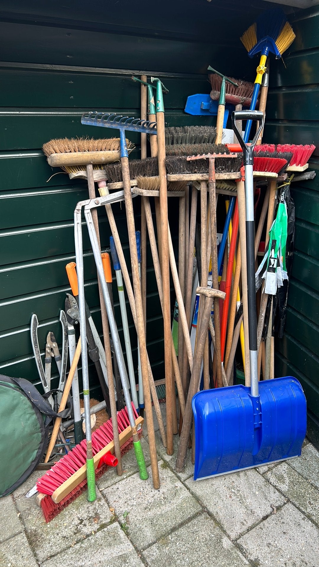 Grote partij tuin gereedschap, Tuin en Terras, Hand-tuingereedschap, Ophalen, Gebruikt