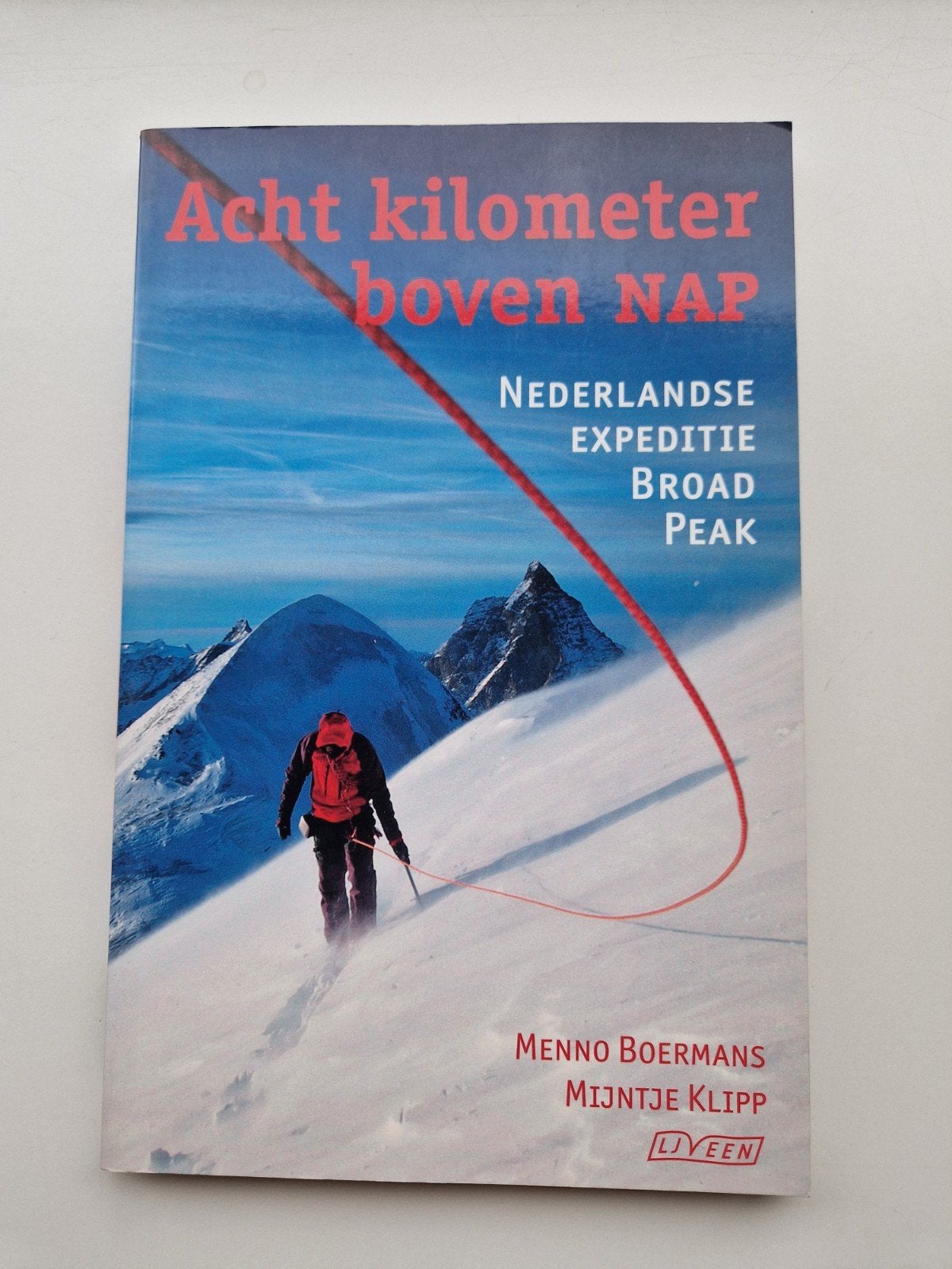 M. Klipp - Acht kilometer boven NAP, Boeken, Reisverhalen, Ophalen of Verzenden, Zo goed als nieuw, M. Klipp; M. Boermans, Europa