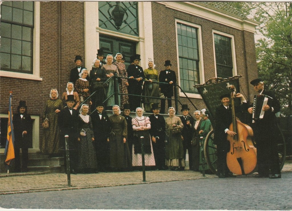 HOOGWOUD De Hoogwouder Dansers Westfriese Klederdracht, Verzamelen, Verzenden, 1960 tot 1980, Ongelopen, Noord-Holland